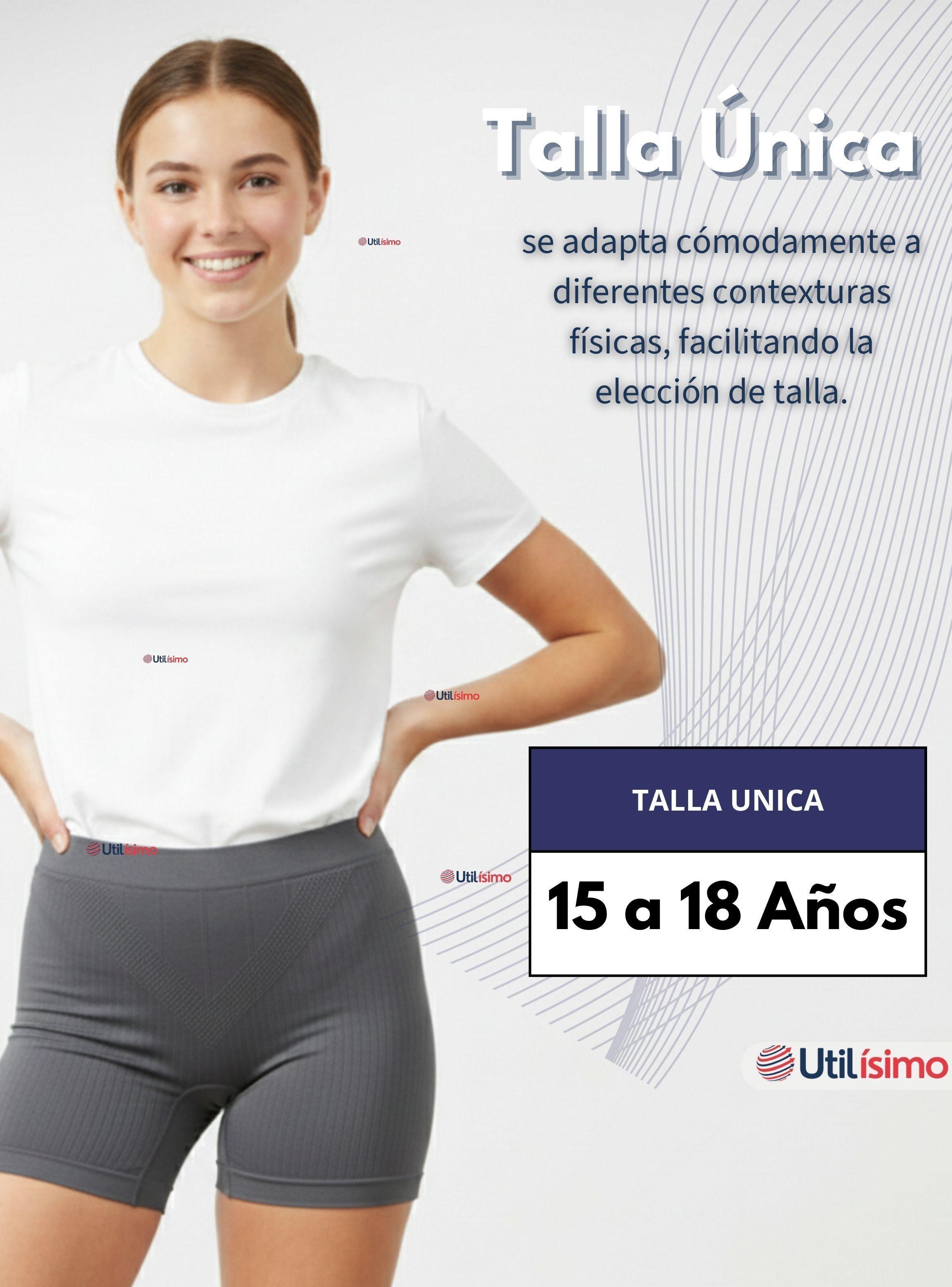 Pack 6 Calzas Cortas Escolar Pata Deportivas Juvenil Color Gris-4