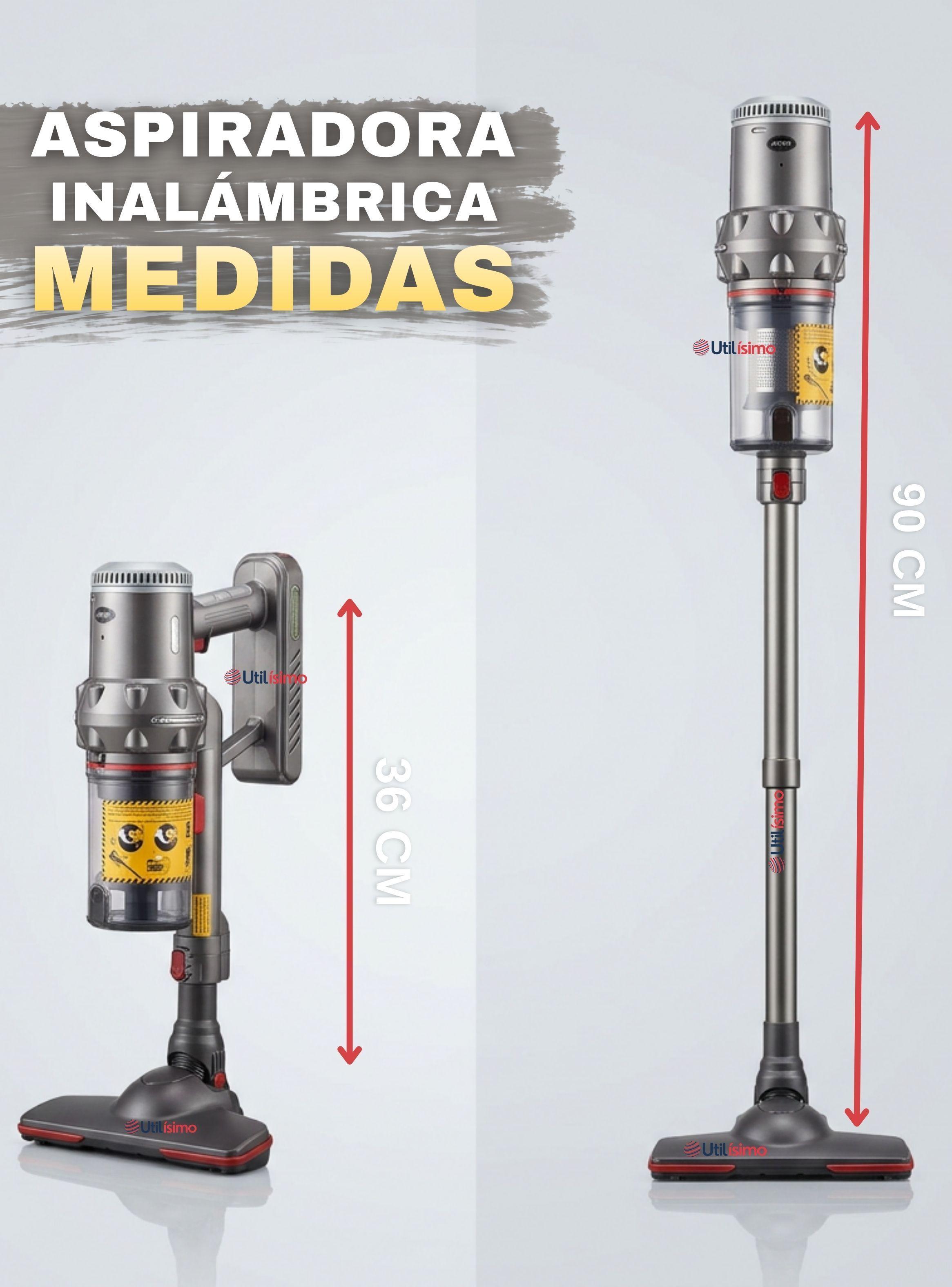Aspiradora Portátil de 3 Velocidades Filtro Hepa Lavable-2