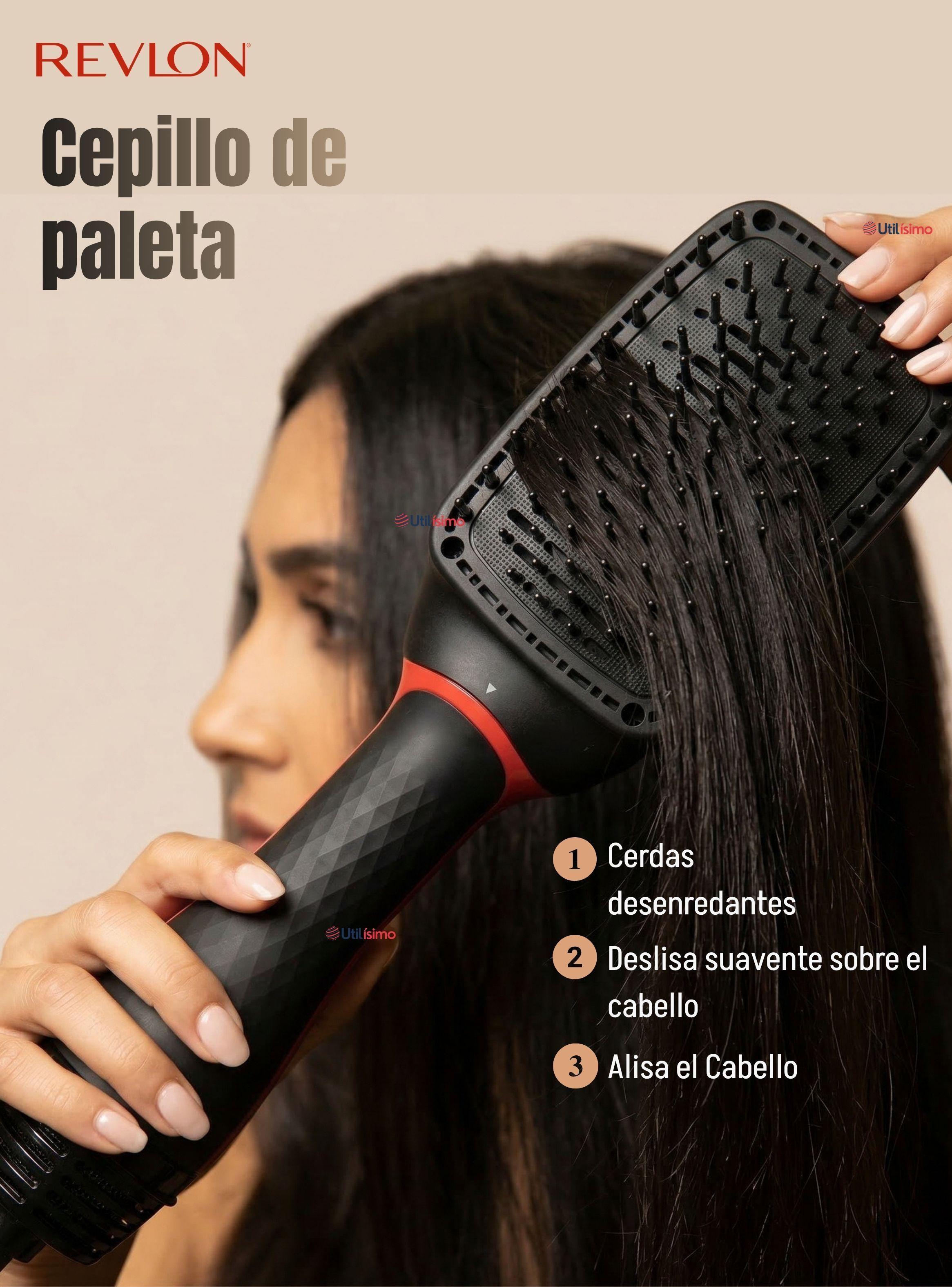 Cepillo Secador Alisador 5 En 1 Revlon 1200W de Potencia Multistyler-5