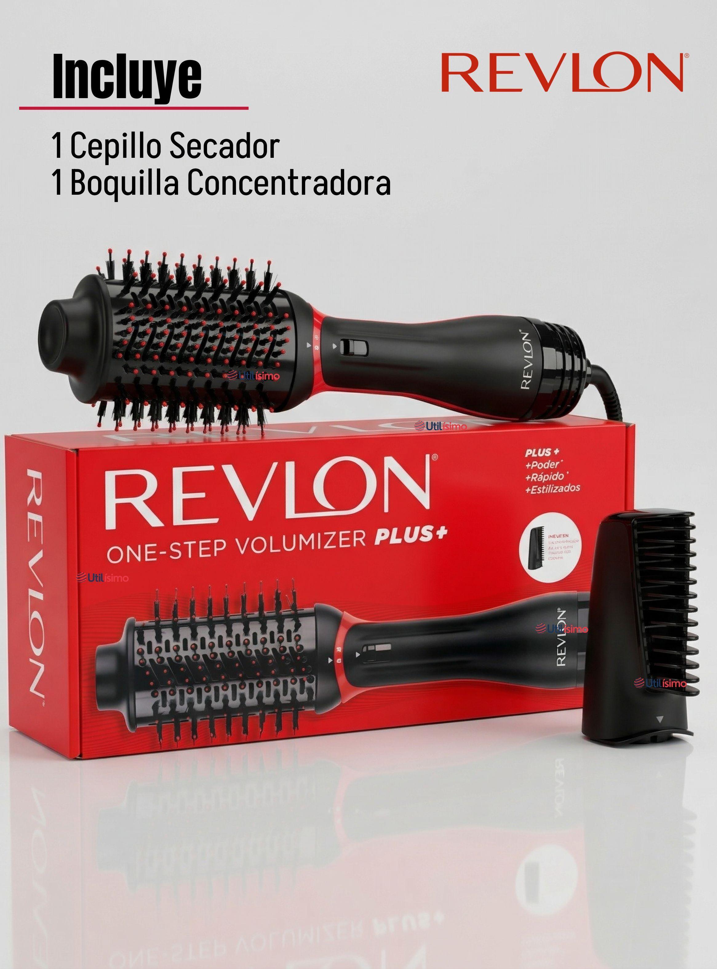 One Step Secador Alisador Voluminizador Revlon 1200W Plus +-2