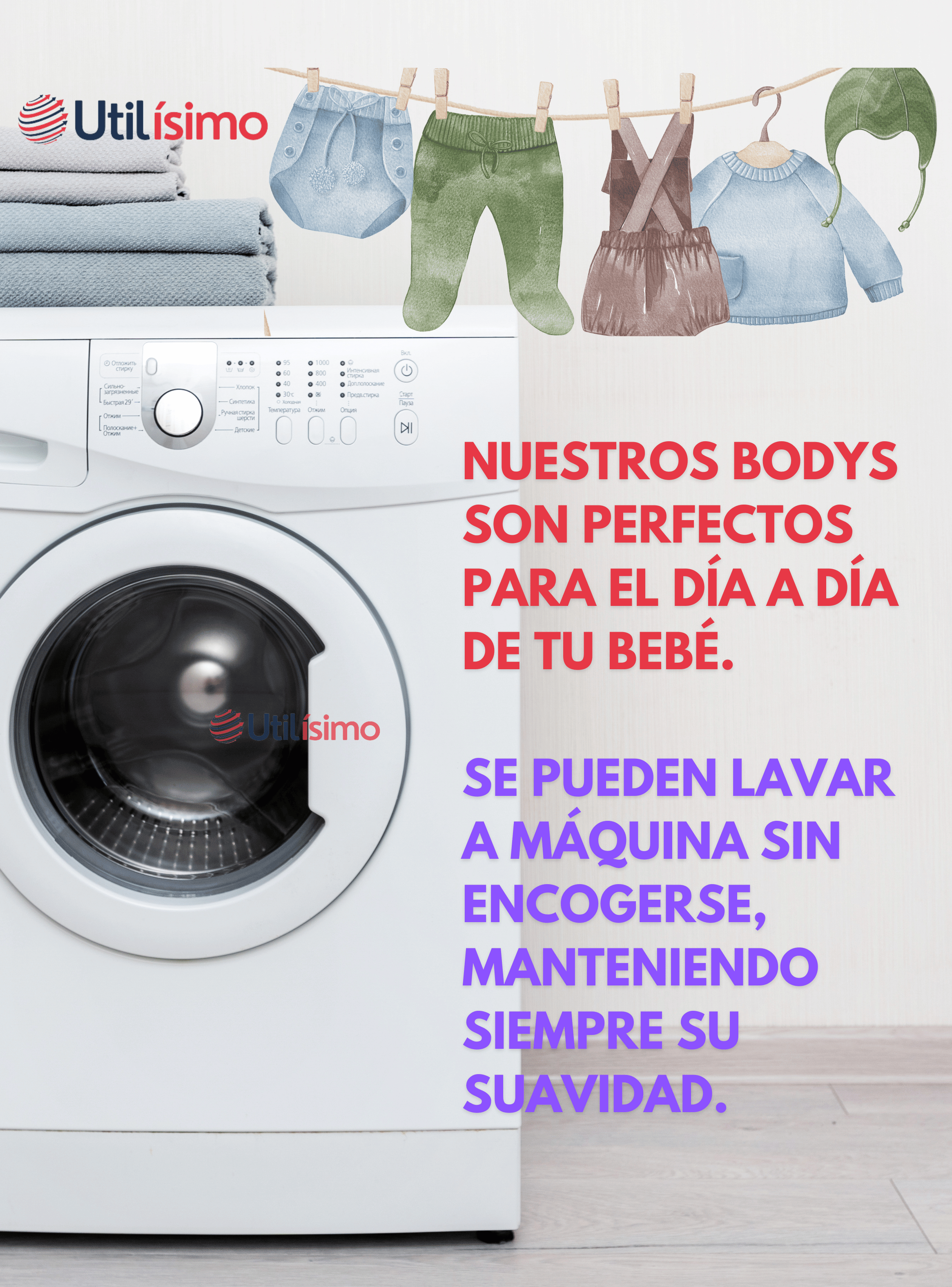 Pack 4 Bodys Bebé Niño Manga Larga 100% Algodón Little Adventurers-4
