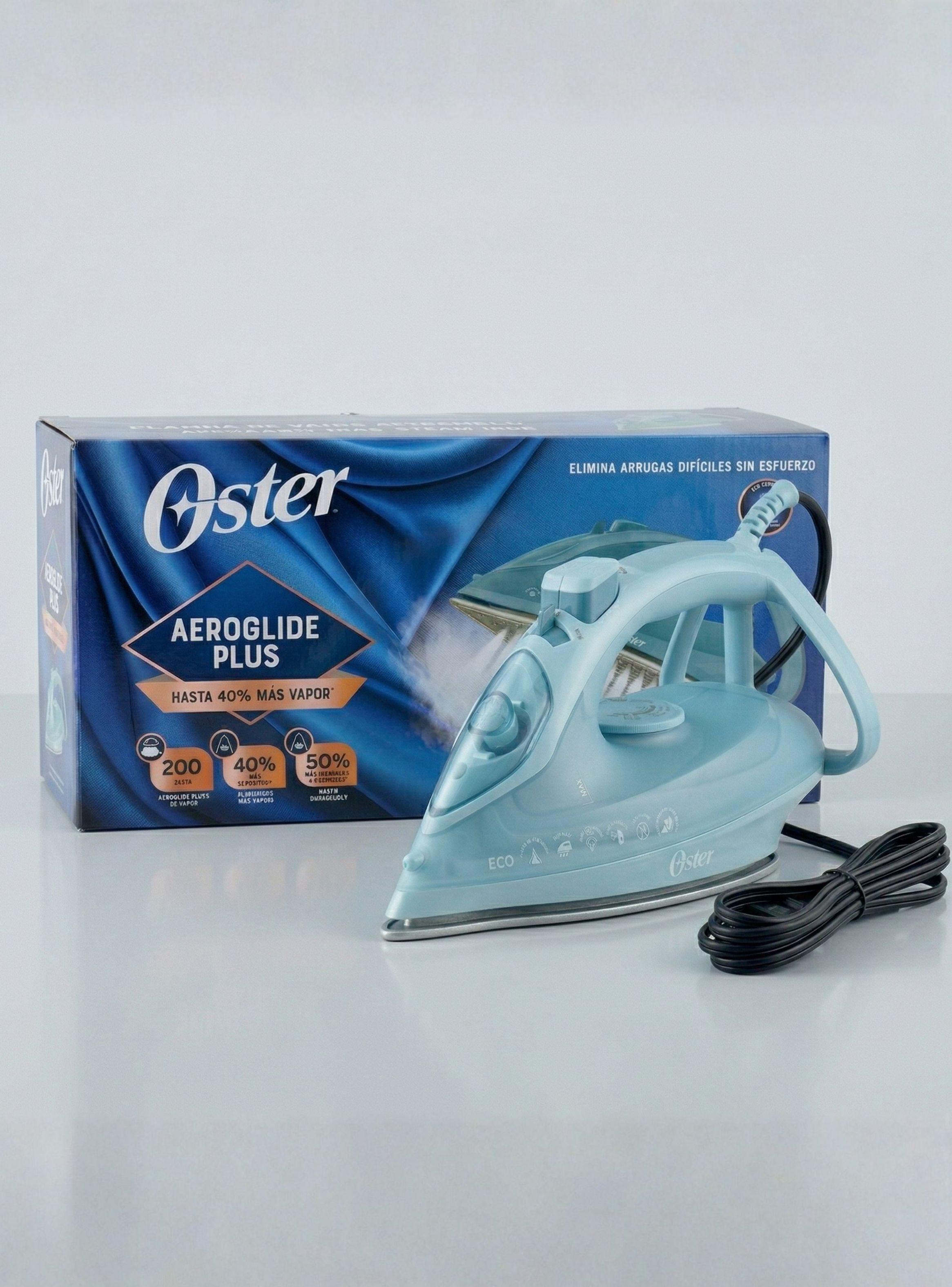 Plancha de vapor Oster® AeroGlide Plus S7400 Color Verde claro GCSTAC7402-052-1