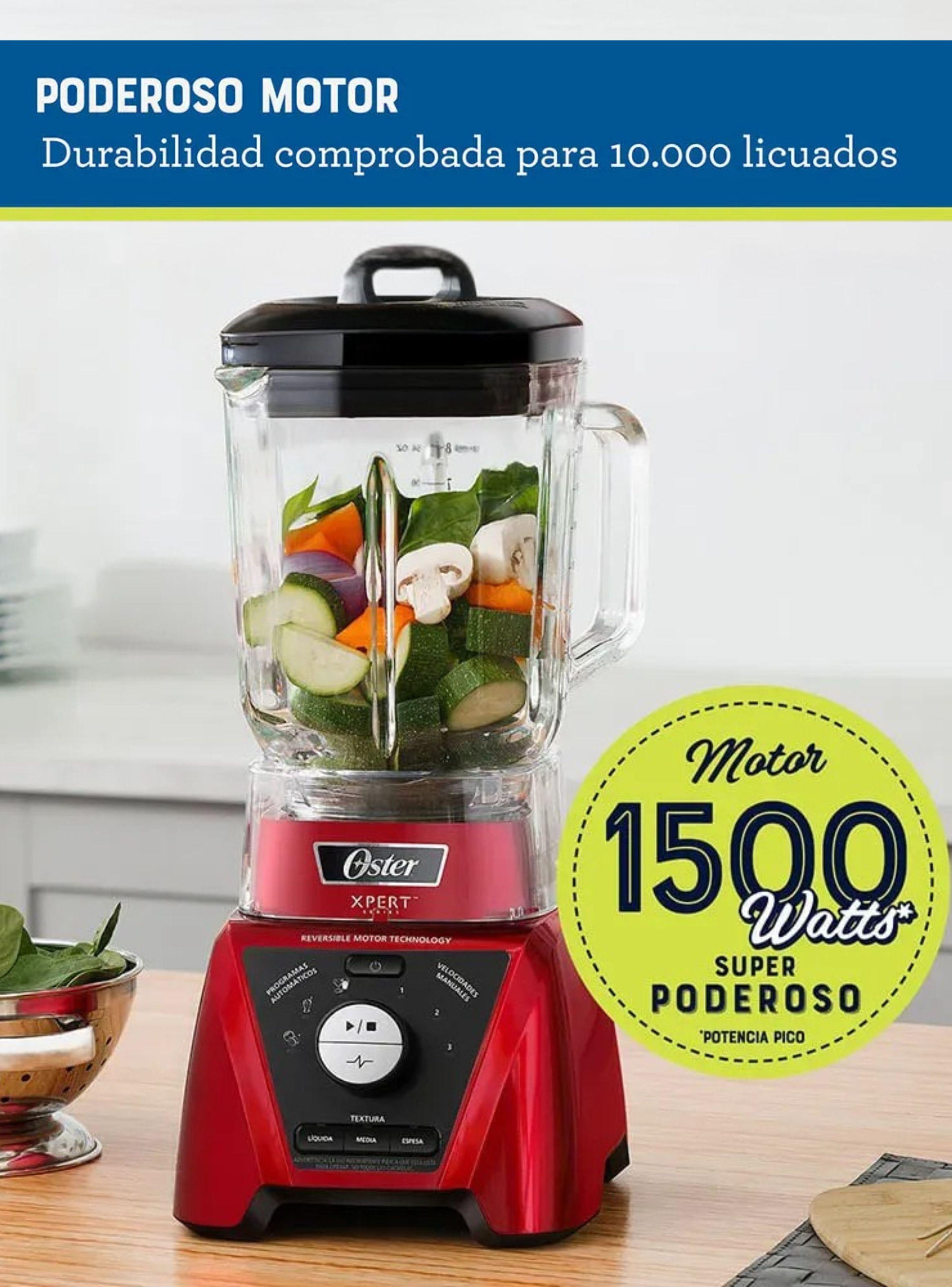 Licuadora Xpert Series™ roja con control de textura Vaso Blend N Go BLST3BRPG-4