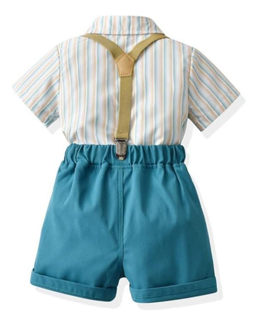Conjunto de Vestir Corto con Tirantes para Niños Jump Kids-1