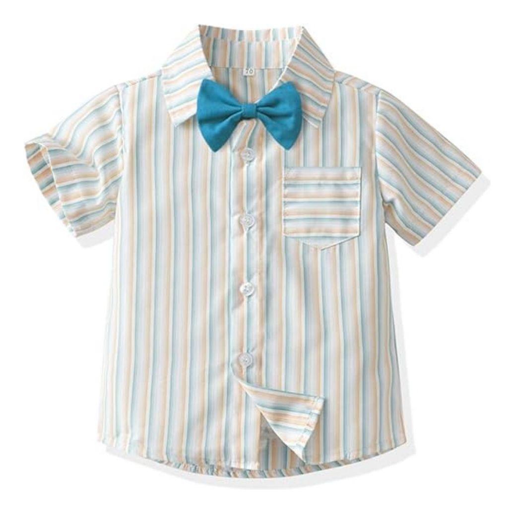 Conjunto de Vestir Corto con Tirantes para Niños Jump Kids-2