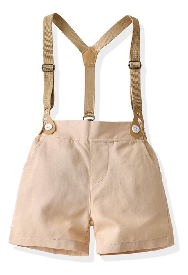 Conjunto de Vestir Corto con Tirantes para Niños Jump Kids-2