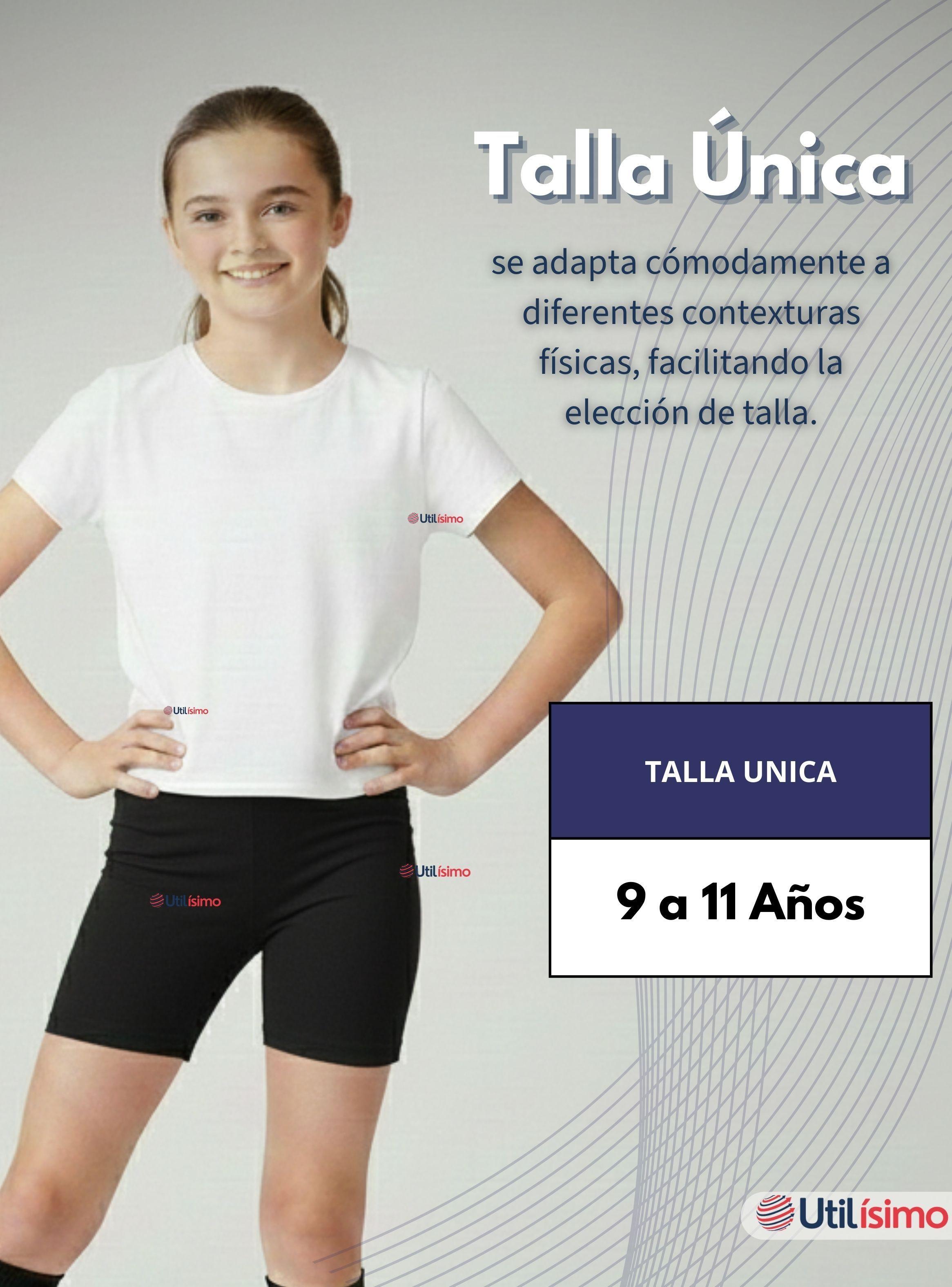 Calza Corta Escolar Pata Deportivas para Niña y Juvenil Color Negro-3