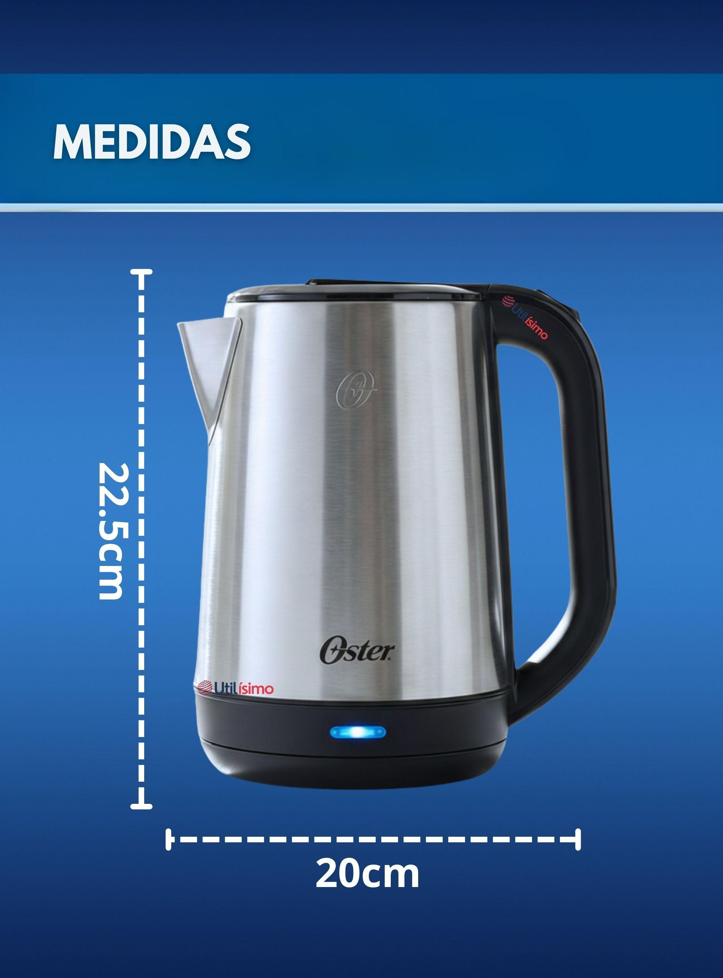 Hervidor Eléctrico Oster de 2 Litros de capacidad, BVSTKT674-2