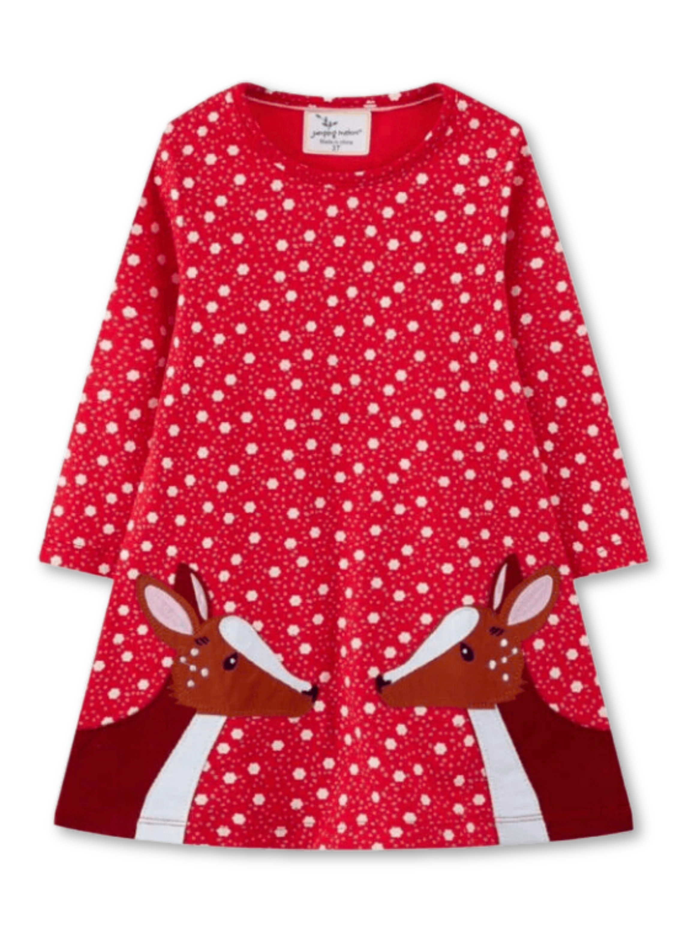Vestido Manga Larga Jump Kids-1