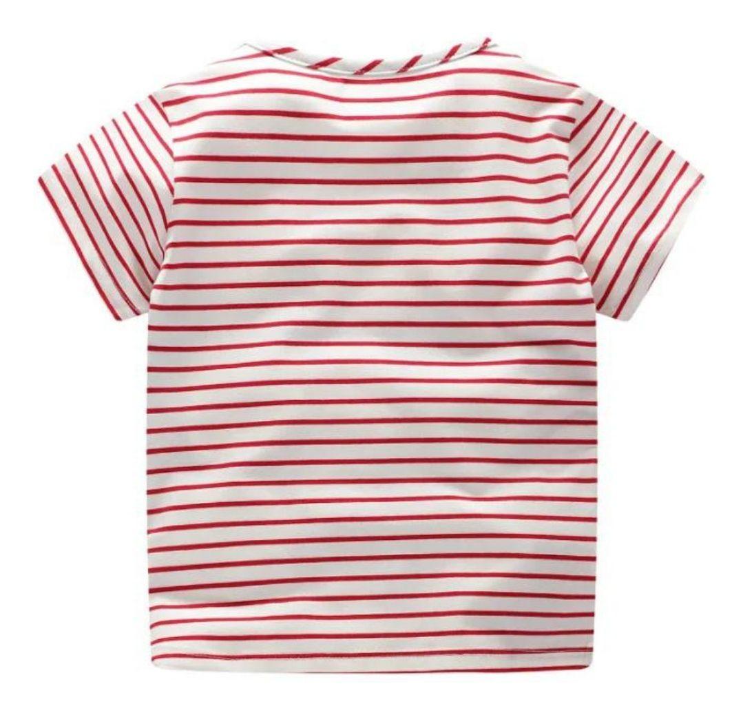 Poleras de Algodón Manga Corta para Niñas Jump Kids-1
