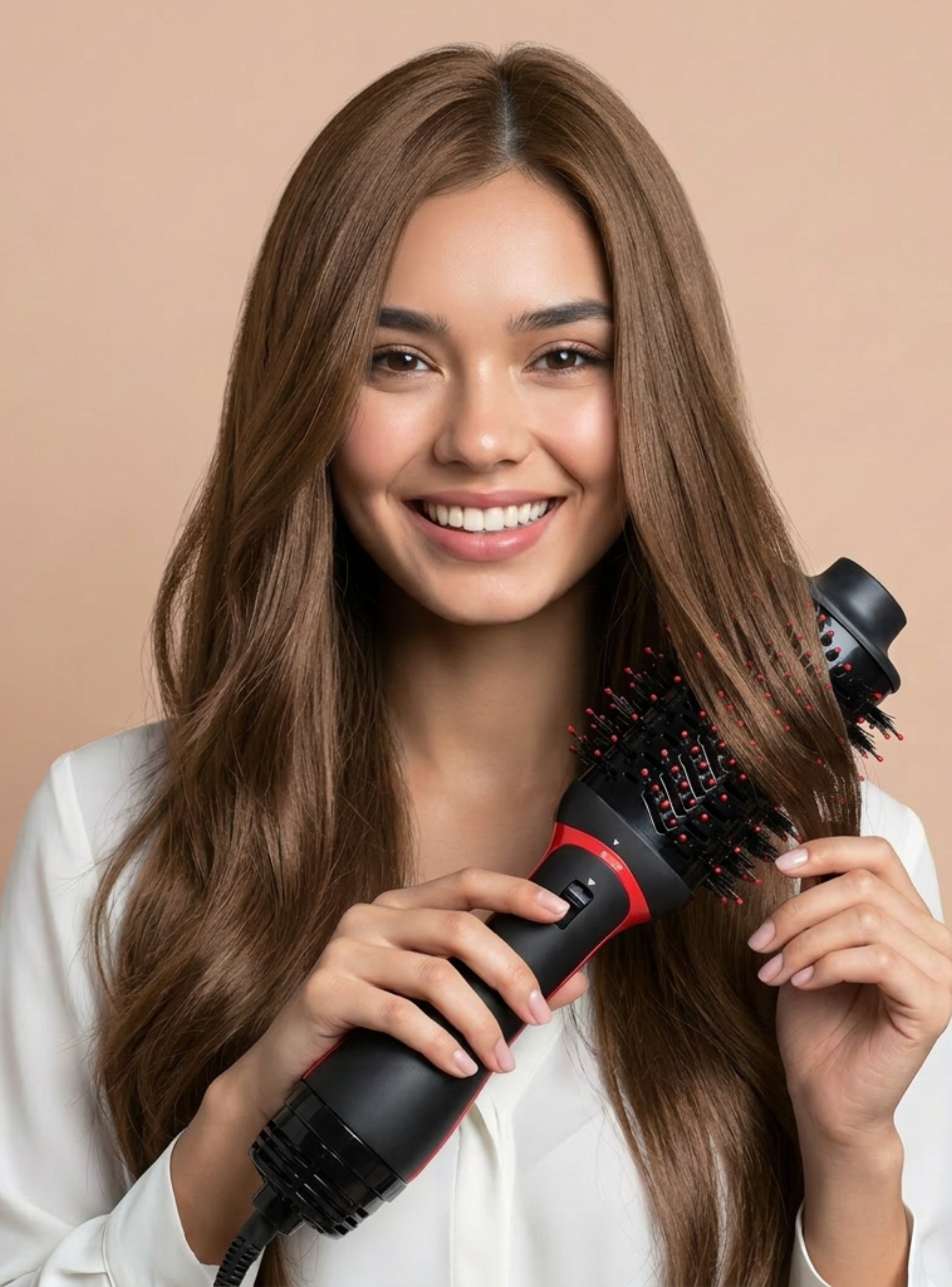 One Step Cepillo Secador Alisador 5 En 1 Revlon Potencia 1200W Multistyler-0