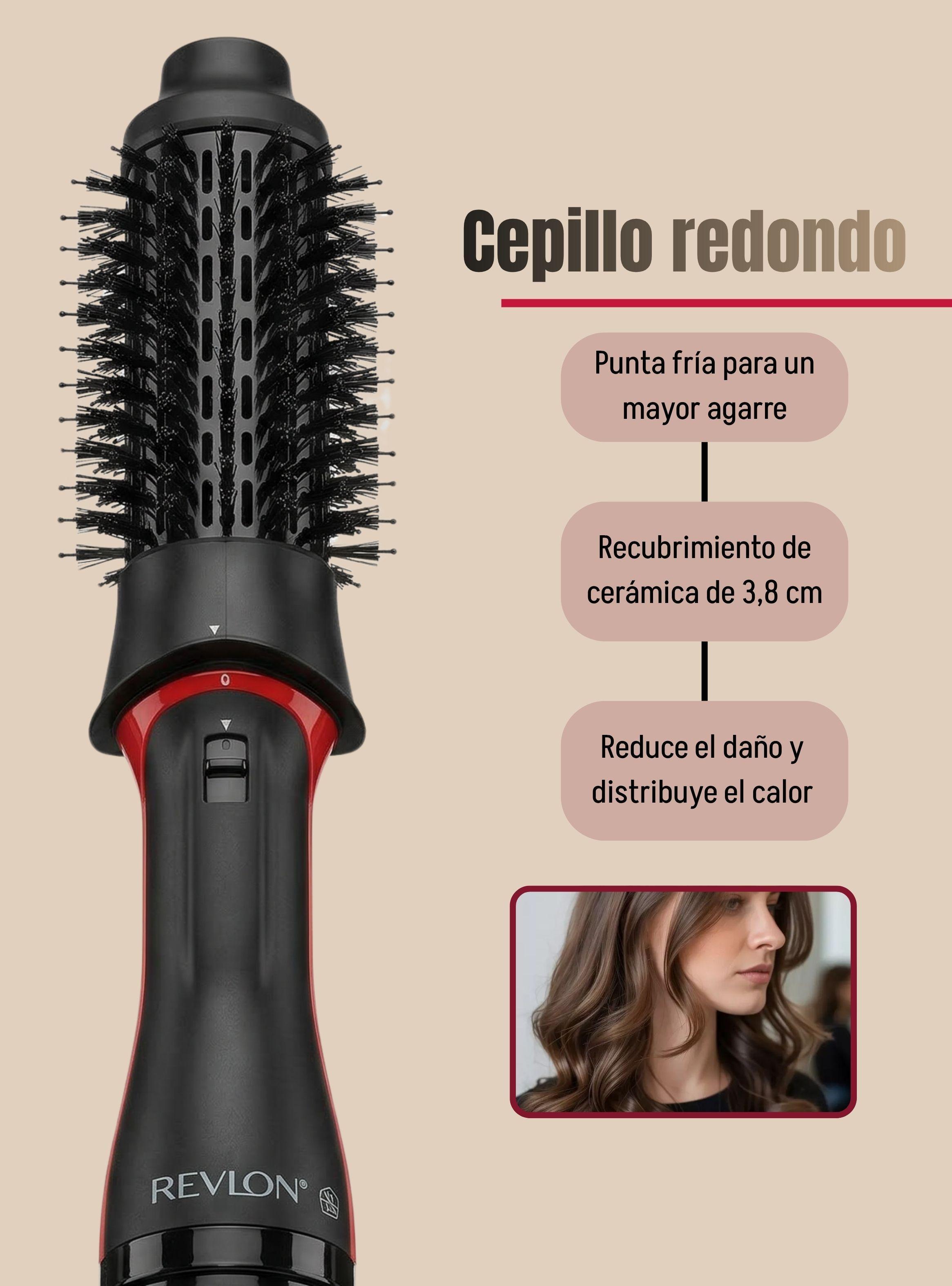 One Step Cepillo Secador Alisador 5 En 1 Revlon Potencia 1200W Multistyler-6