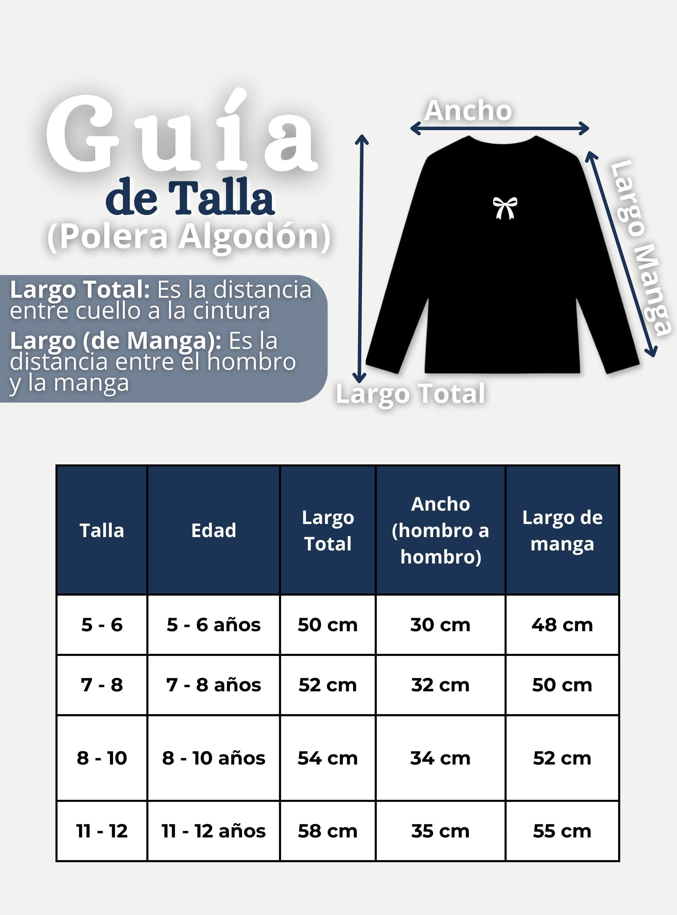 Pack 3 Camiseta Polera Algodón Cuello Redondo Negra Primera Capa Manga Larga Niña-4
