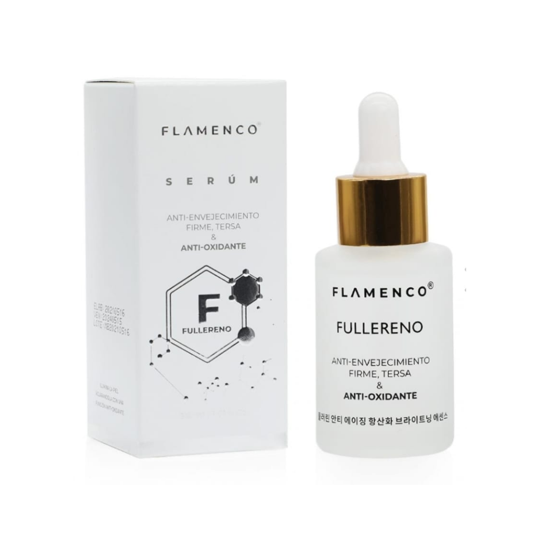 Sérum Antienvejecimiento Con Fullereno Flamenco 30ml-0