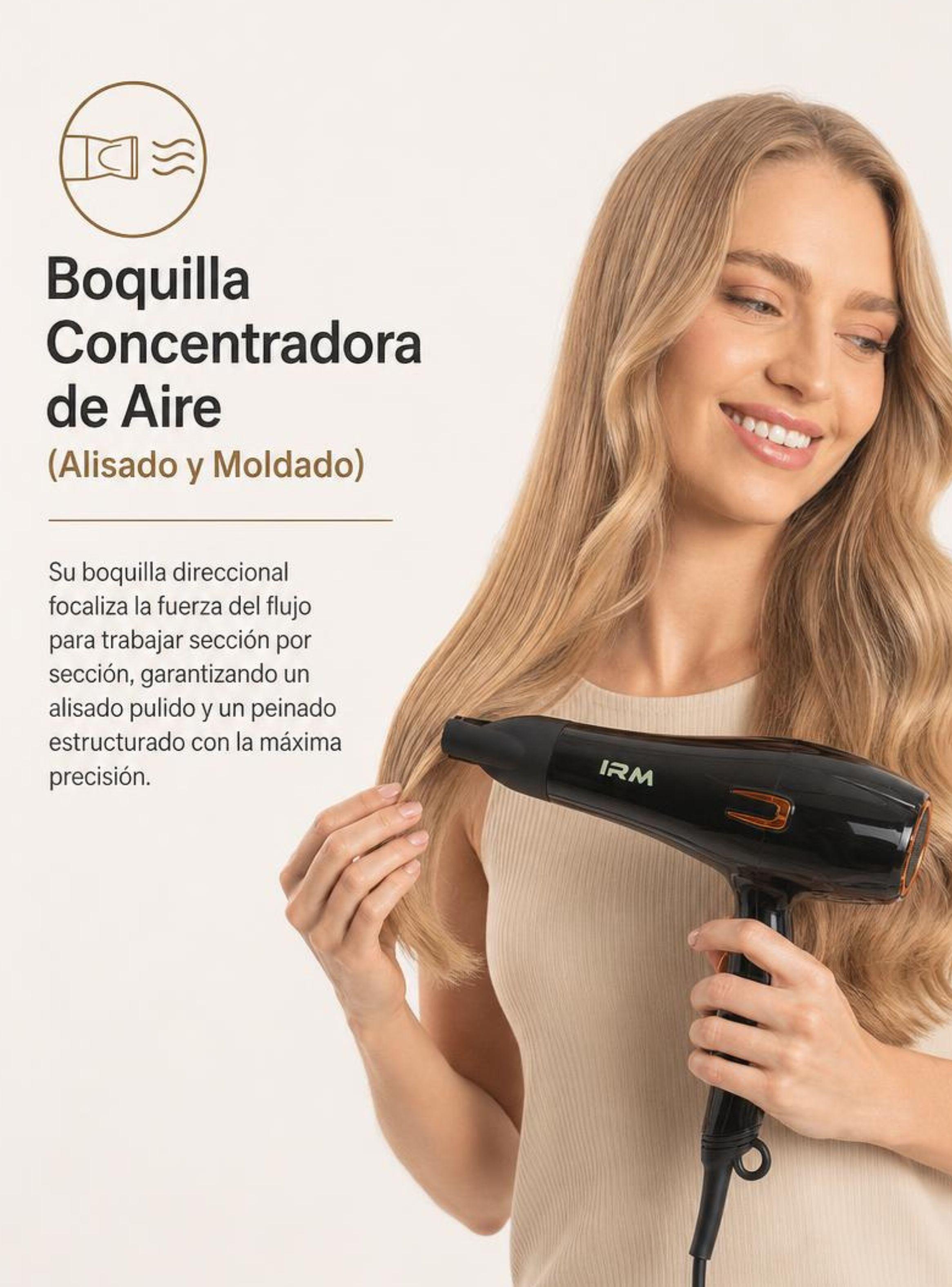 Secador De Cabello Profesional 1800W Potente y Liviano Hair Dryer-4