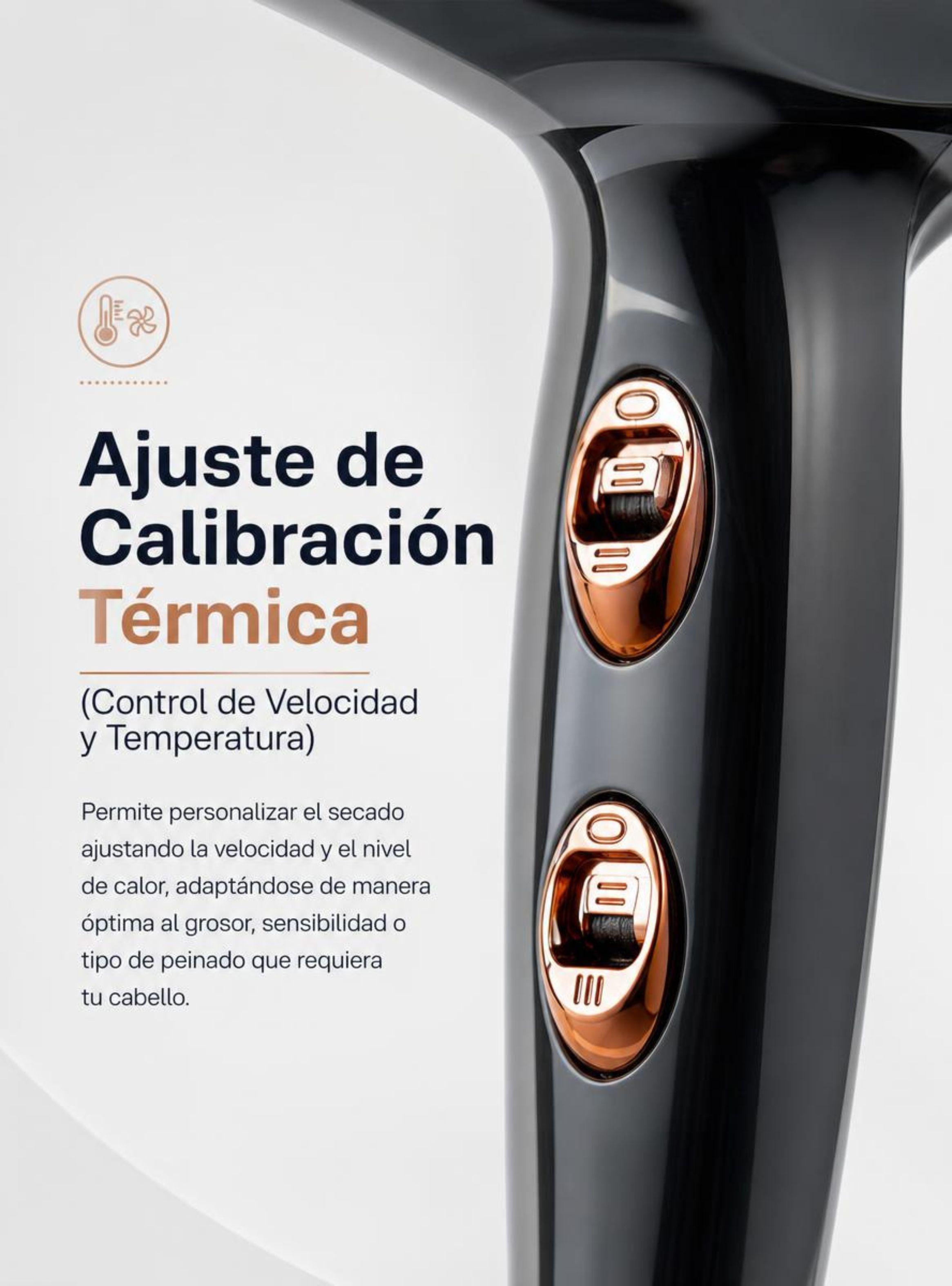  Secador De Cabello Profesional 1800W Potente y Liviano Hair Dryer-5