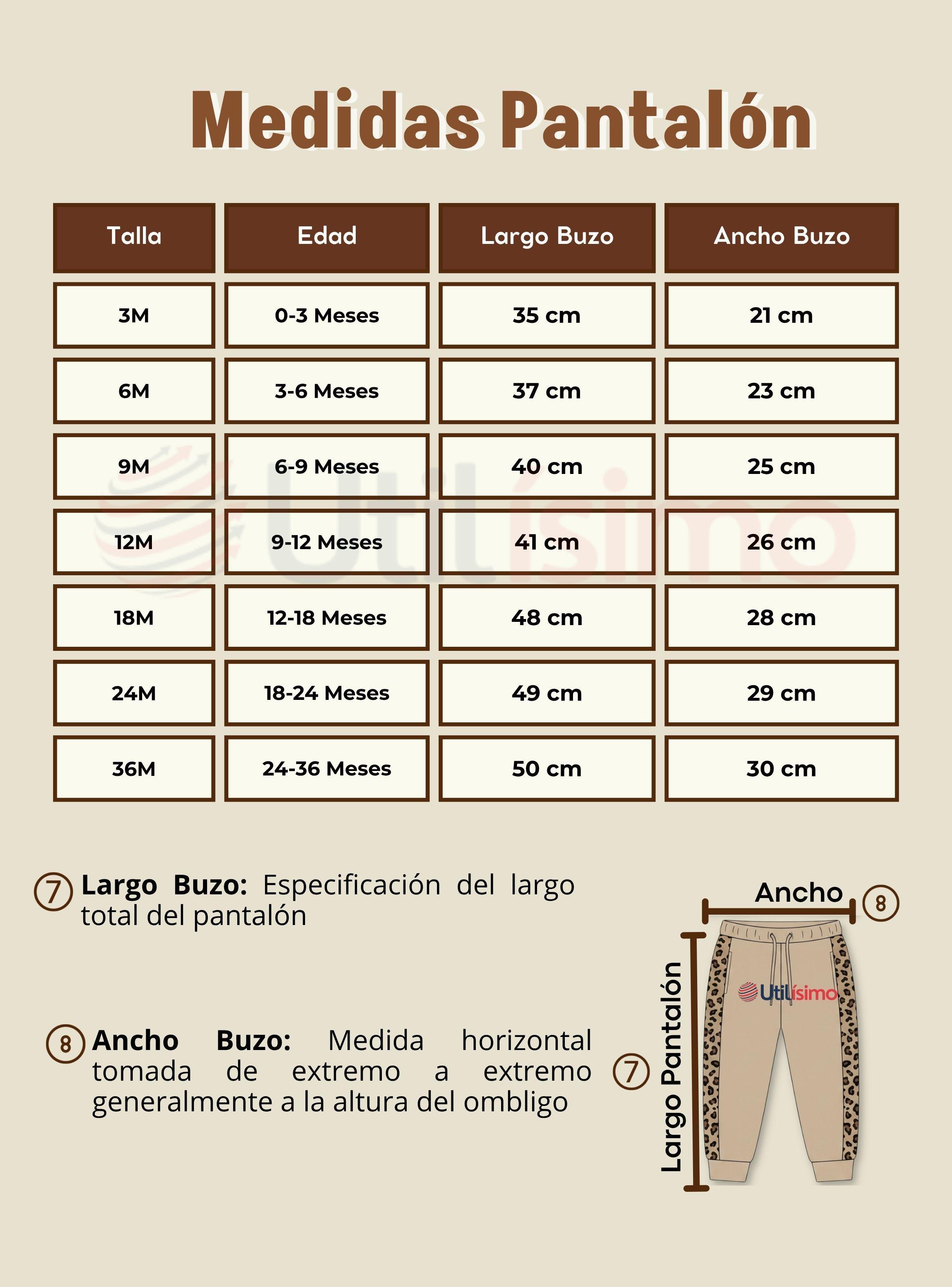 Conjunto 3 Piezas Buzo Pantalón Polerón Body De Algodón Beige Bebé Niña-4