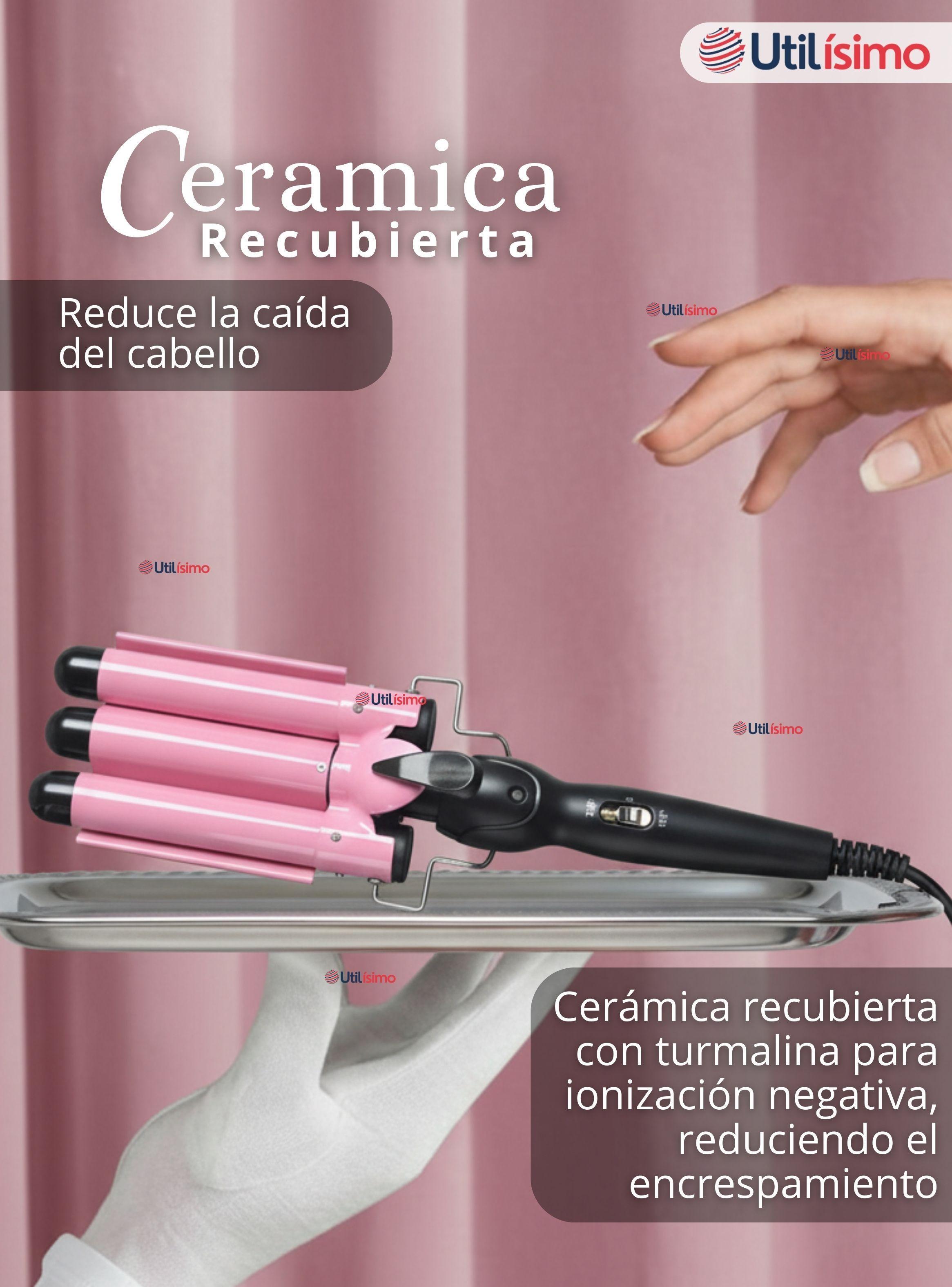 Rizadora Barril 32mm Calentamiento Rápido Para Ondas Perfectas-5