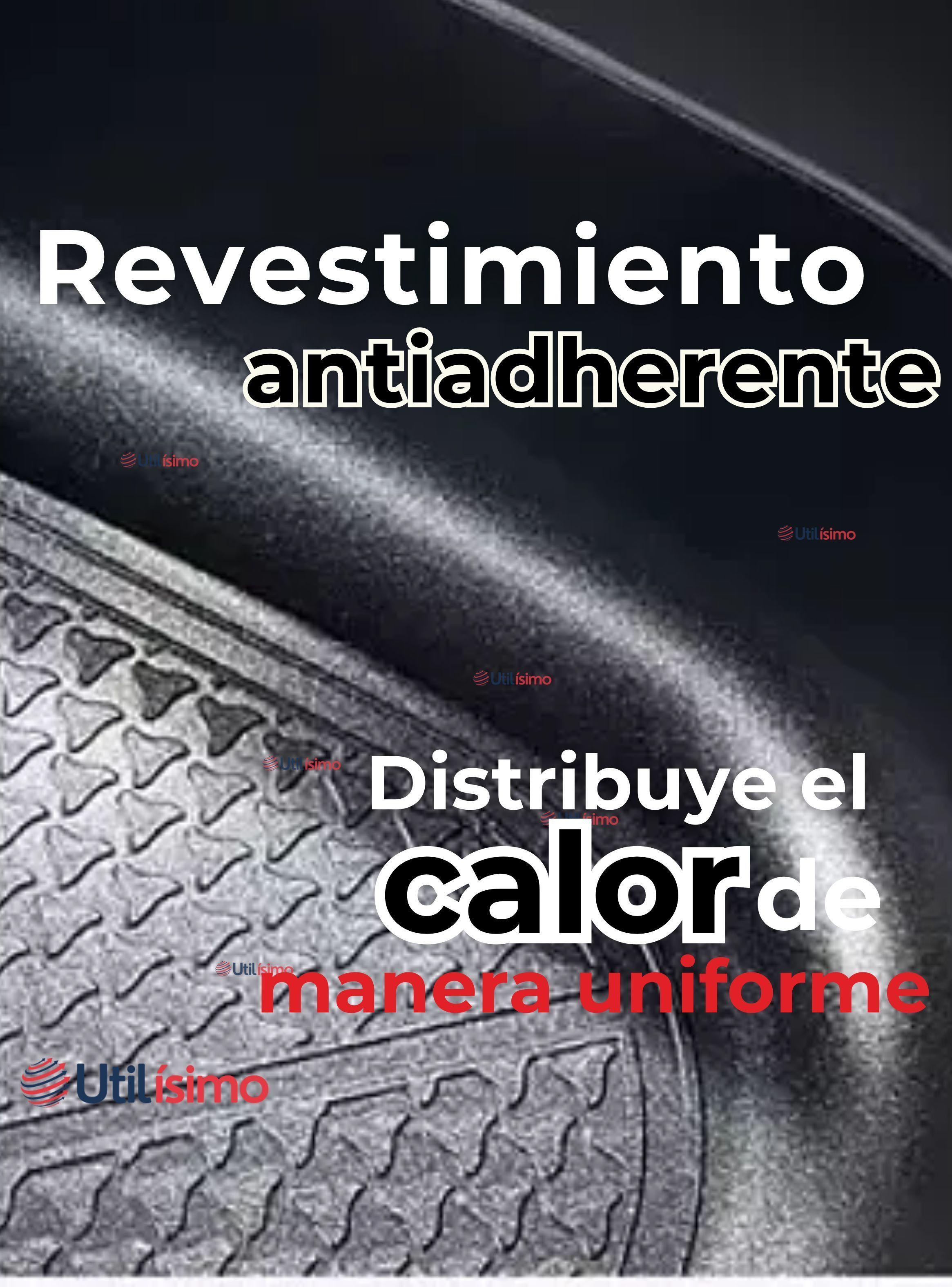 Sartén Eléctrico Multifuncional 1360W de Potencia Ollas Antiadherente-4