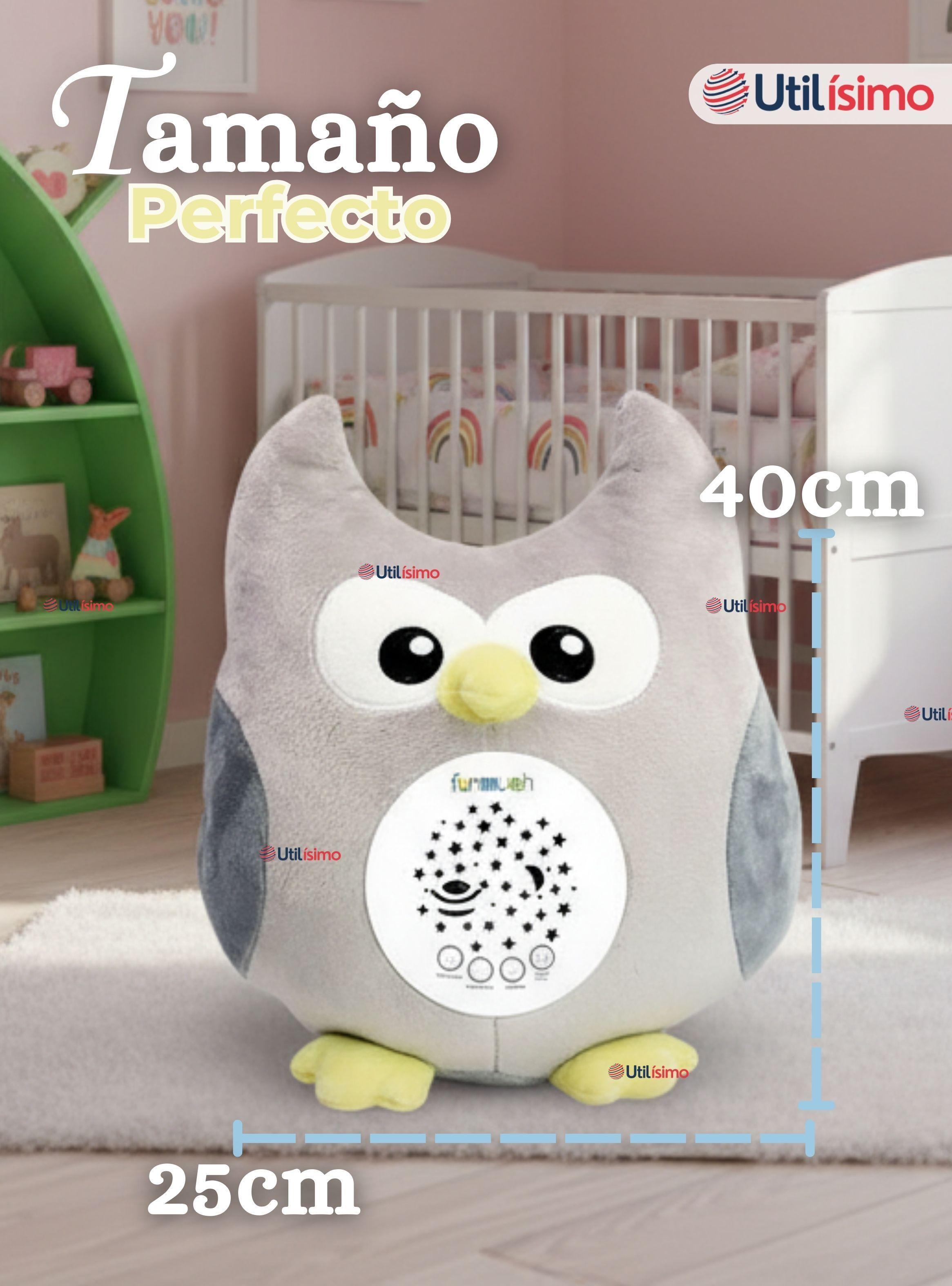Peluche de Búho Espantacuco Con Luz Y Sonido Para Bebé Niño Niña-2