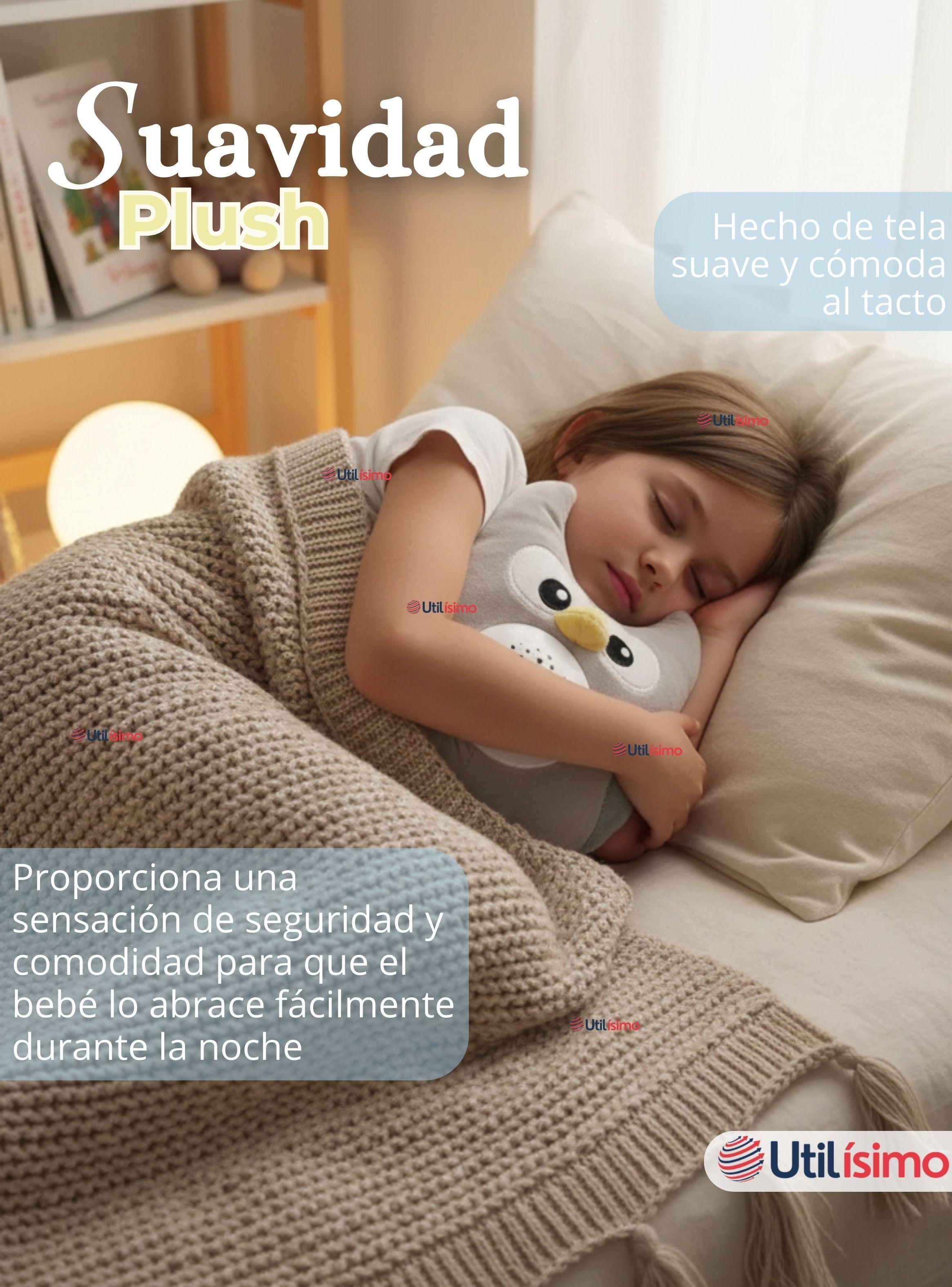 Peluche de Búho Espantacuco Con Luz Y Sonido Para Bebé Niño Niña-3