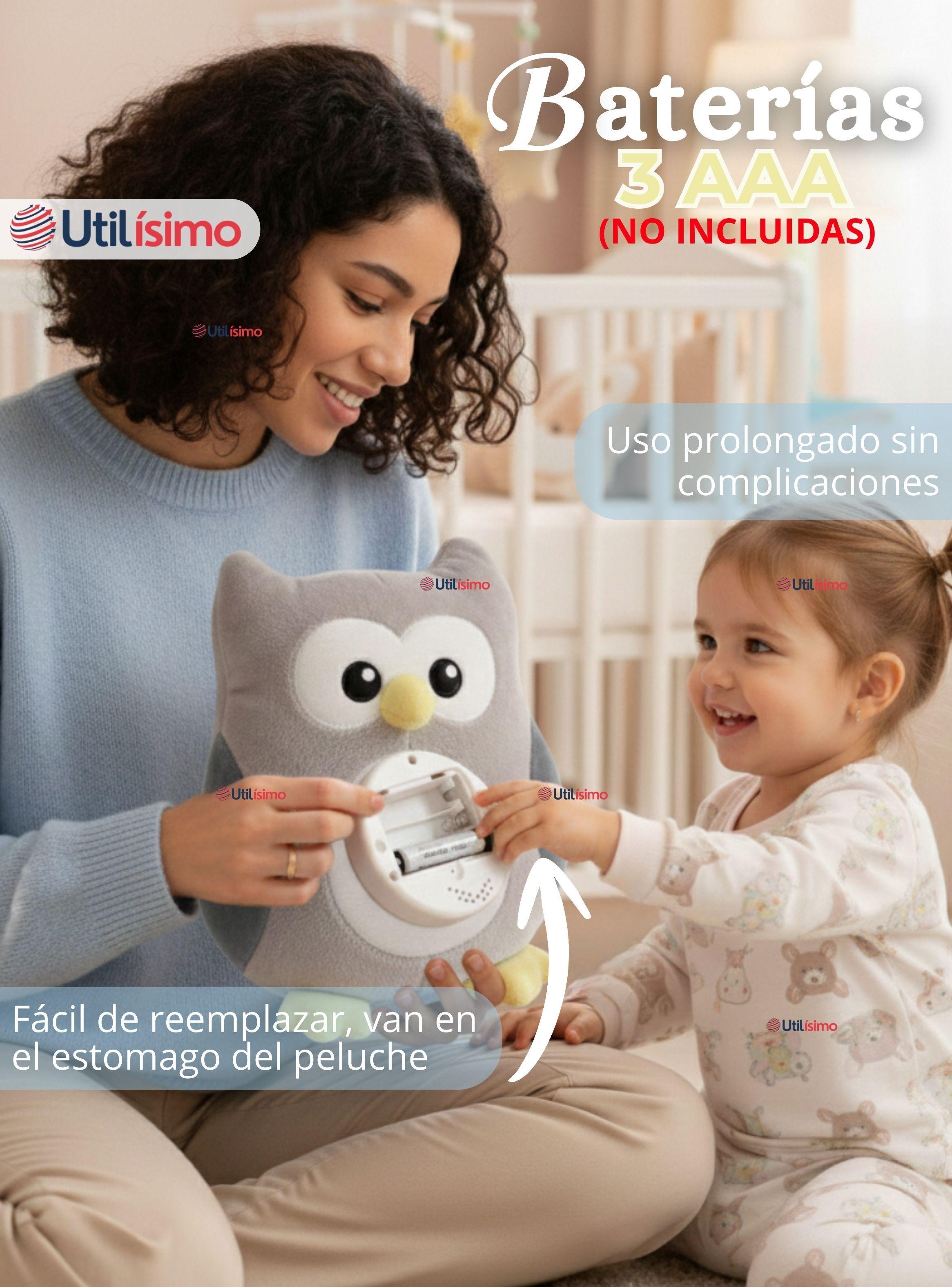 Peluche de Búho Espantacuco Con Luz Y Sonido Para Bebé Niño Niña-4