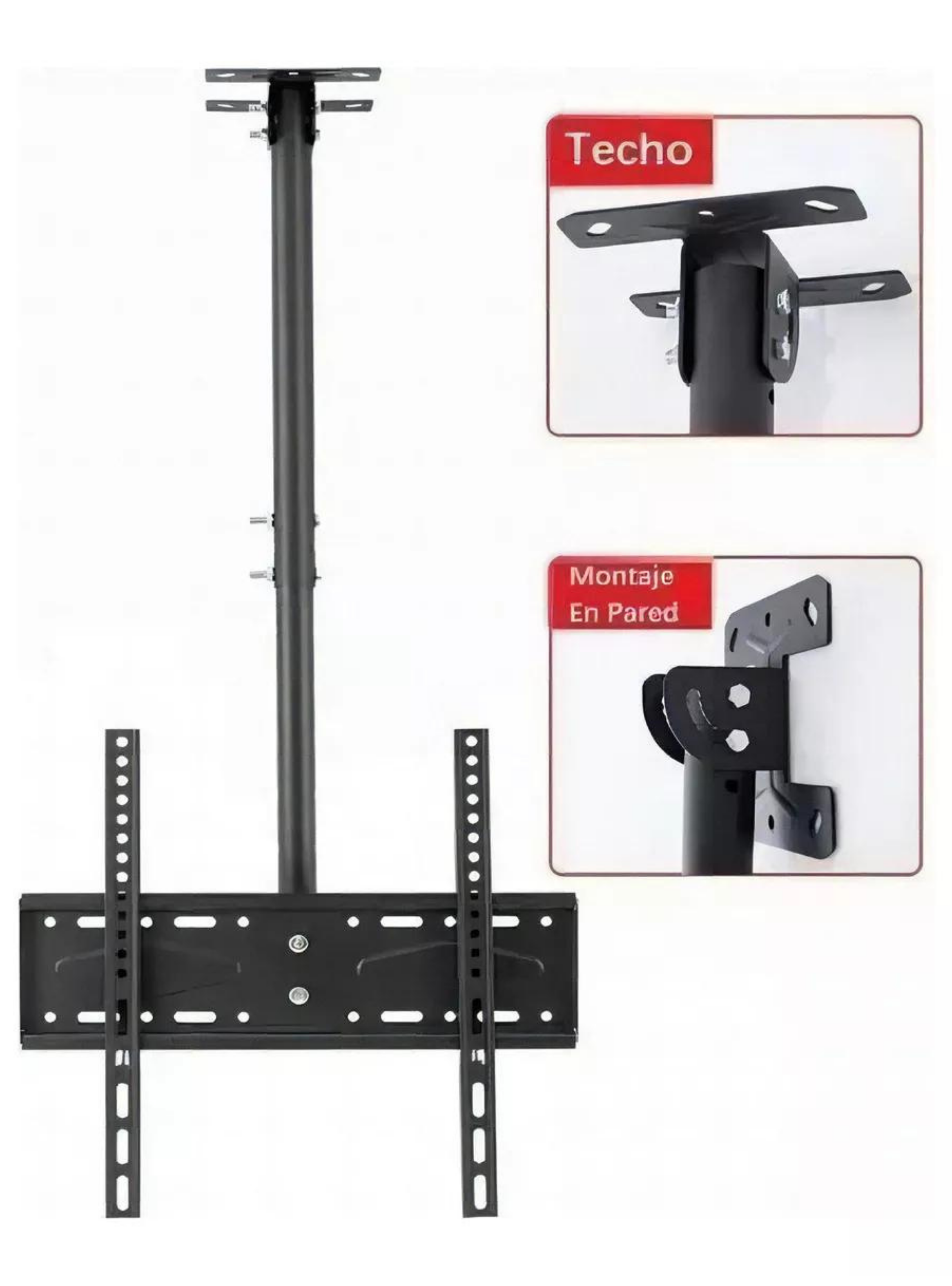 Soporte Tv Techo O Pared Ajustable Base 32 A 85 Pulgadas-5