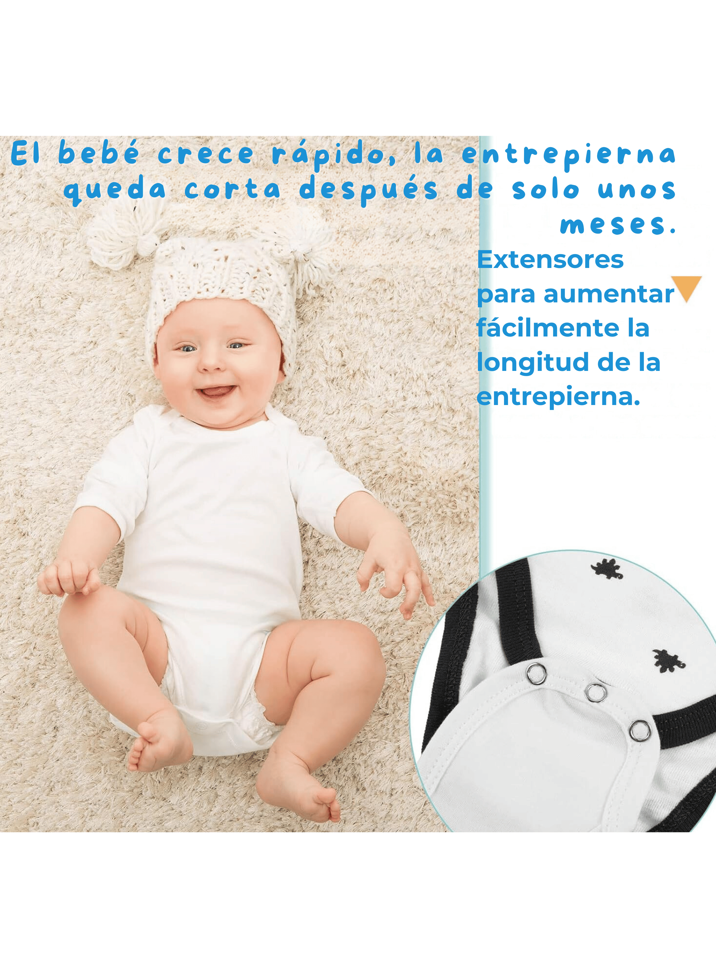 Pack 5 Unidades Extensor Body Bebé +Pack 5 Bodys Algodón Niña Sin Mangas Verde Mariposas-6