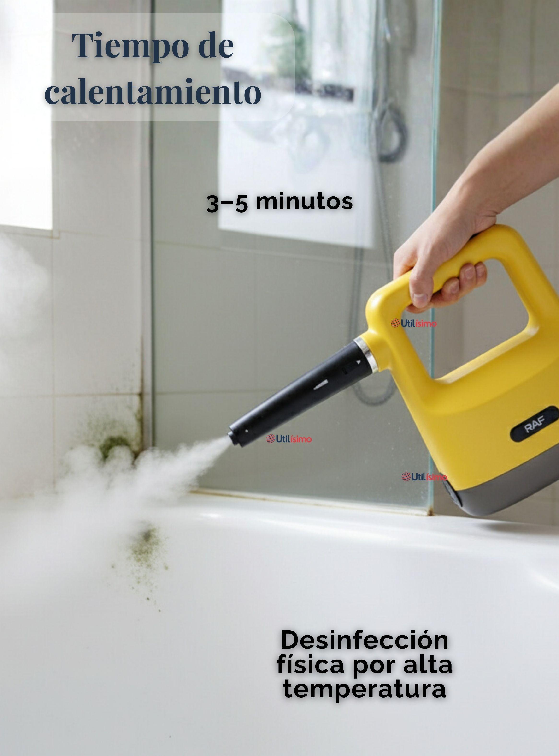 Limpiador De Vapor 300ml Multiuso 1350w de potencia Amarillo-5