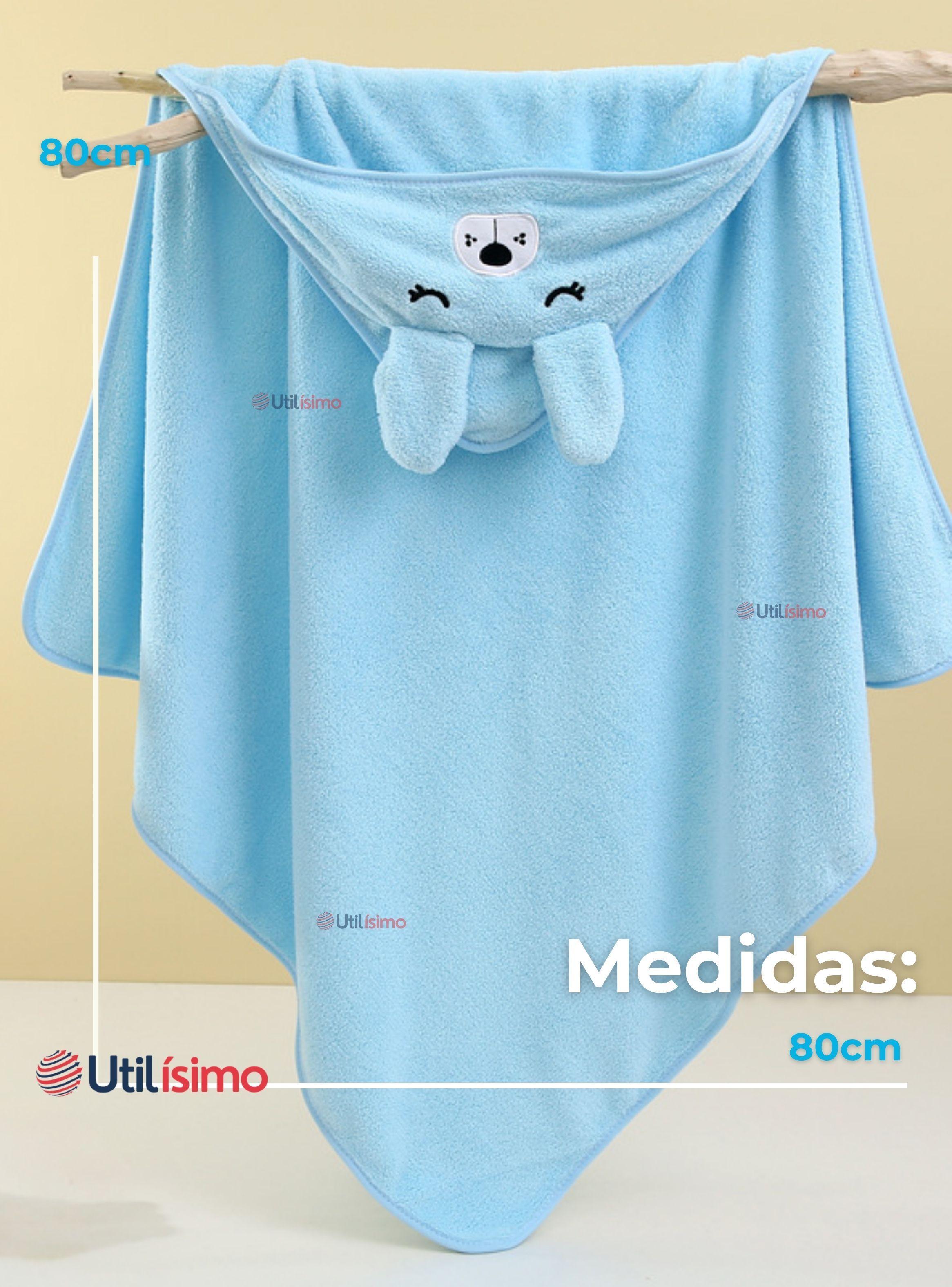 Toalla de Bebé Con Capucha Animales Surtido Niño-2
