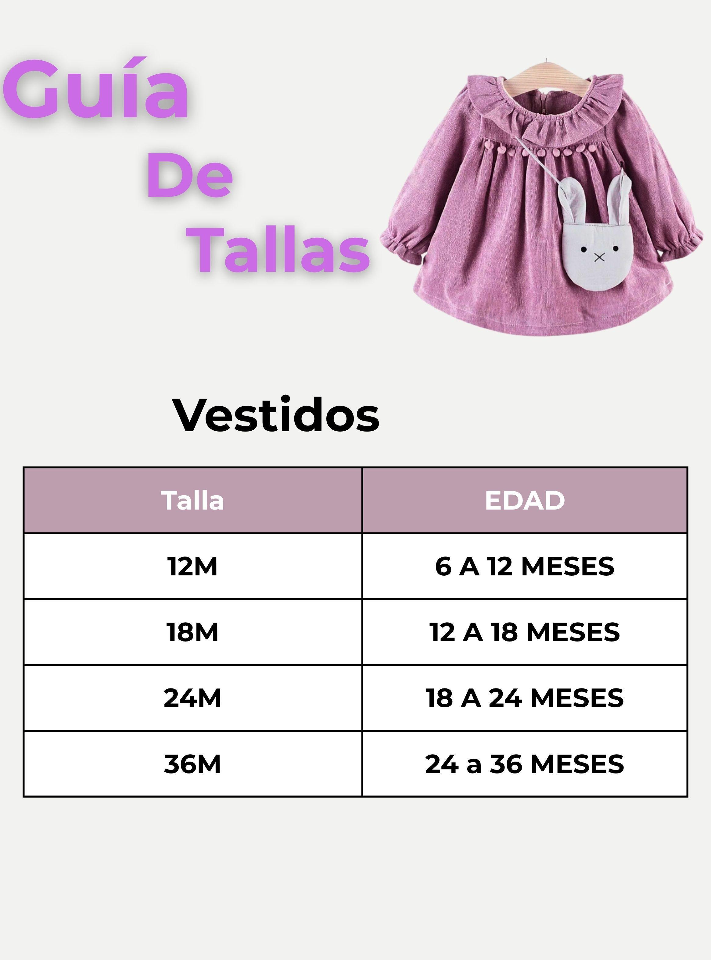 Vestido De Cotelé Con Bolso Conejo Forrado En Plush Niña Morado-2