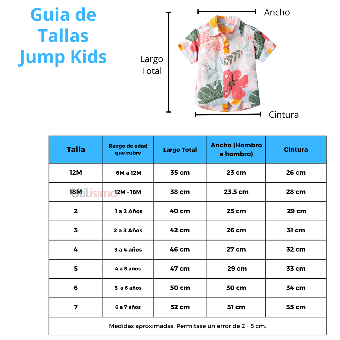 Camisa Hawaiana de Niños Jump Kids Surtido-4