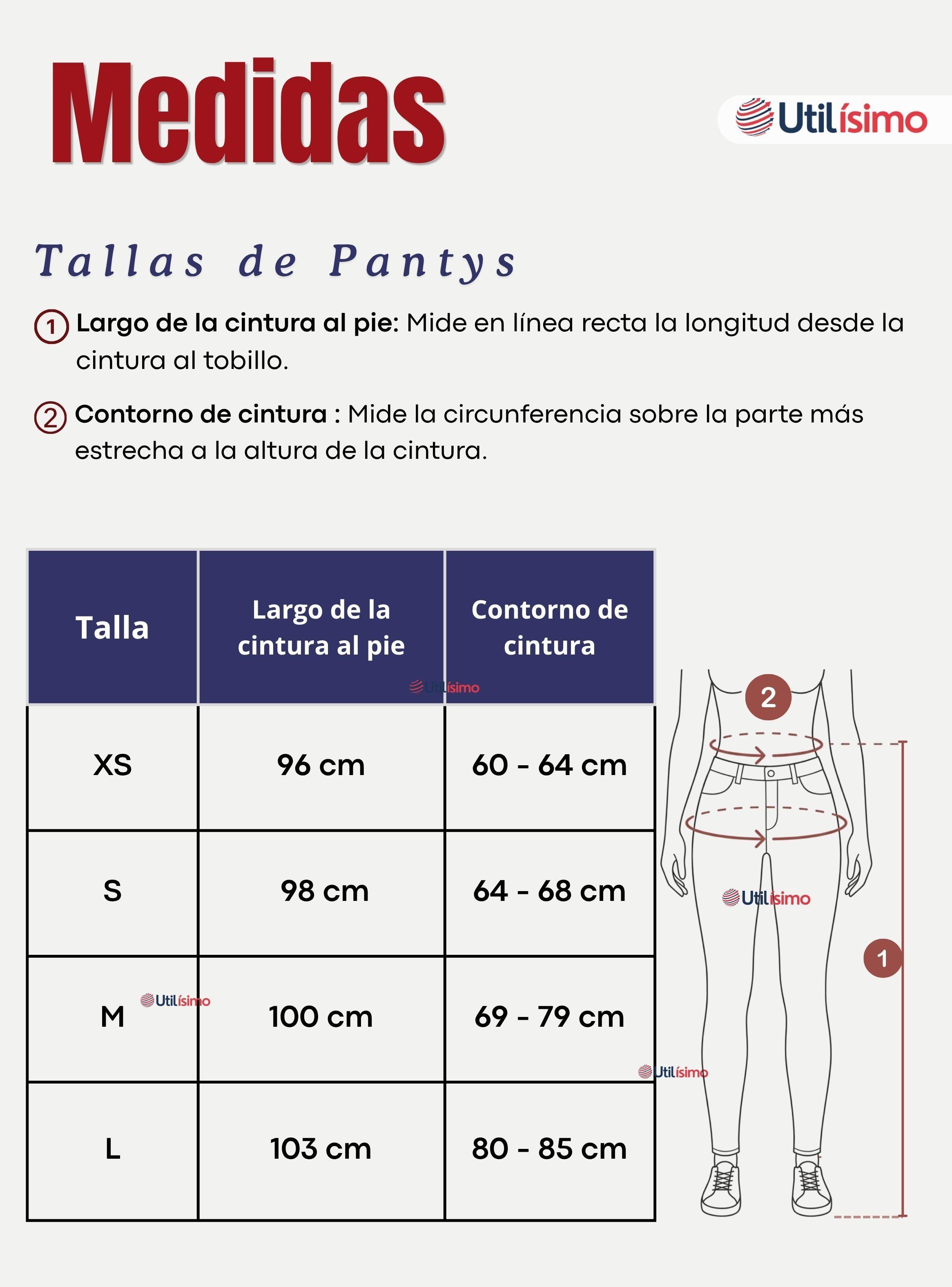 Calza Panty Efecto Piel Con Faja de Polar Térmica Elasticada-4