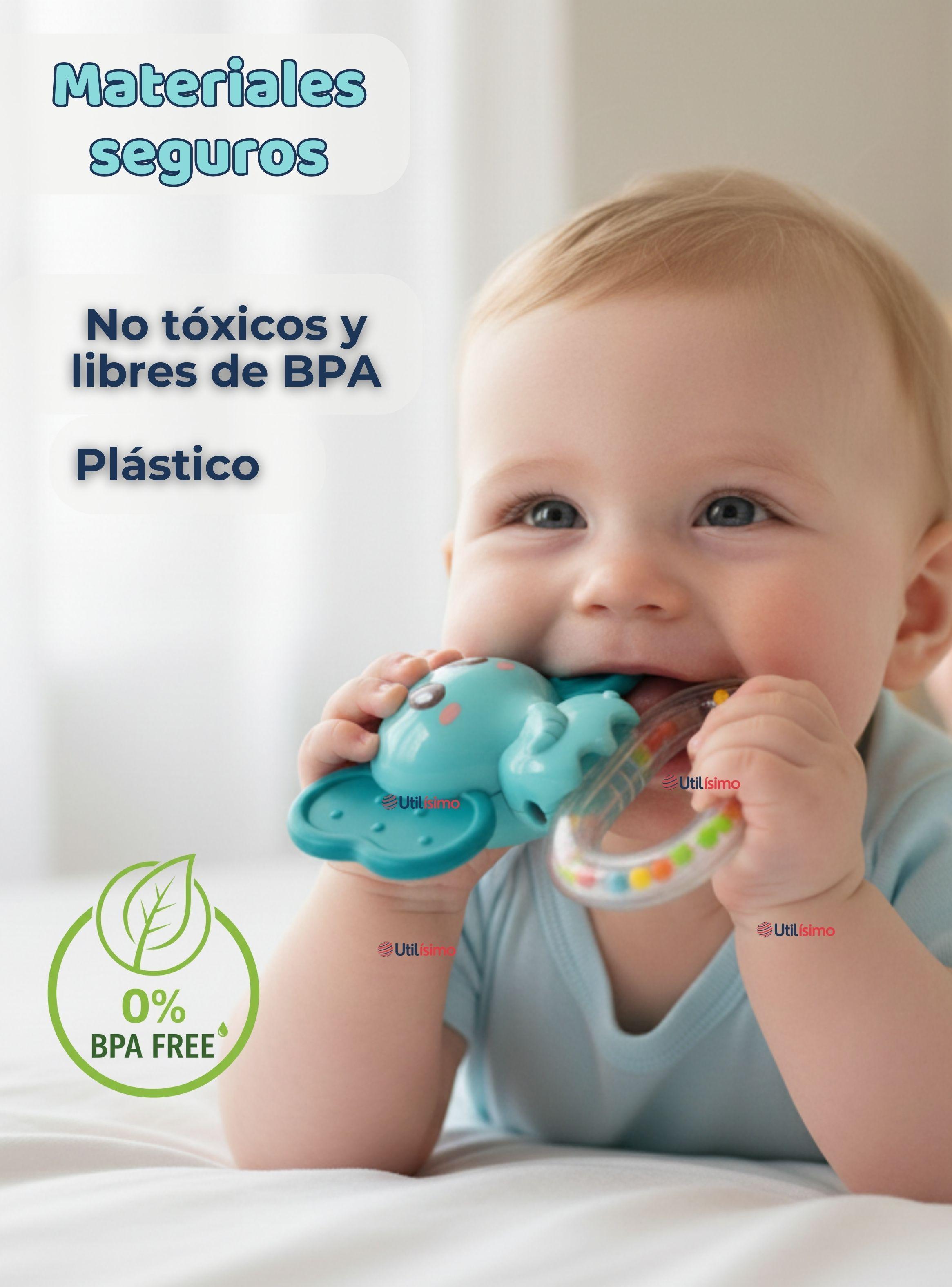 Set de 3 Piezas Sonajeros Cascabel Juguetes para bebé Niño o Niña-2