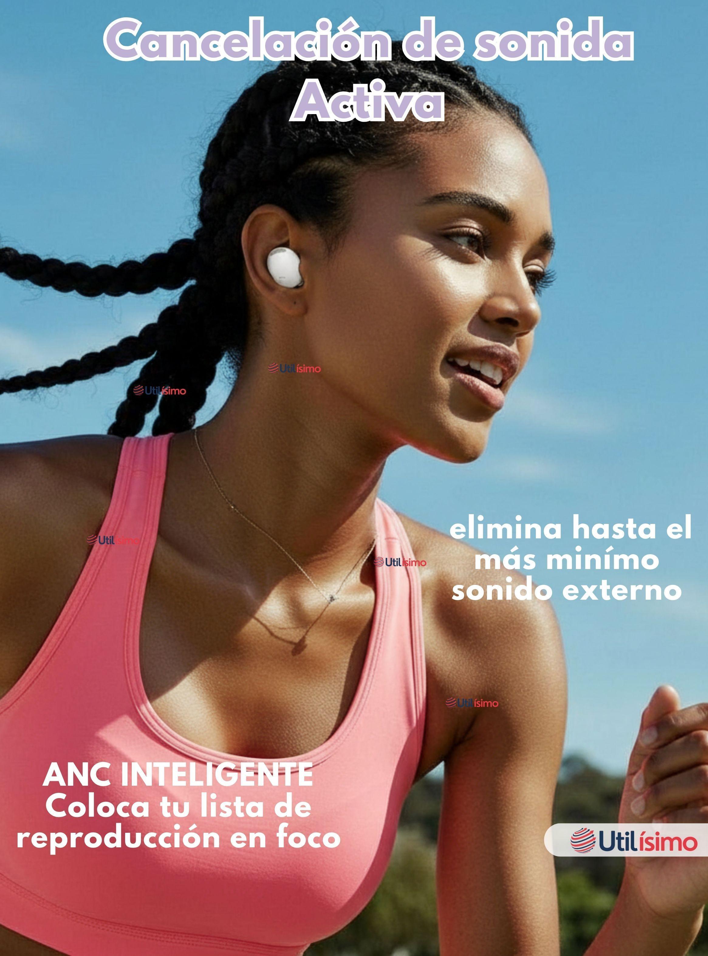 Audífonos Inalámbricos Bluetooth 5.3 Genérico Color Blanco-2