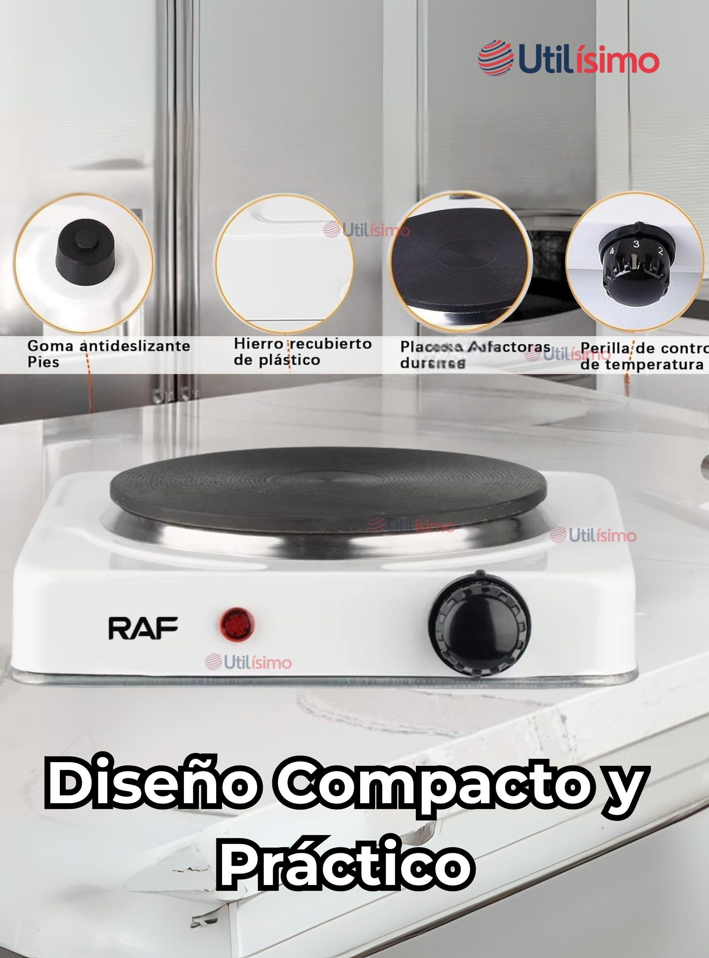 Cocina Eléctrica Portátil 1 Plato 1000W de Potencia -4