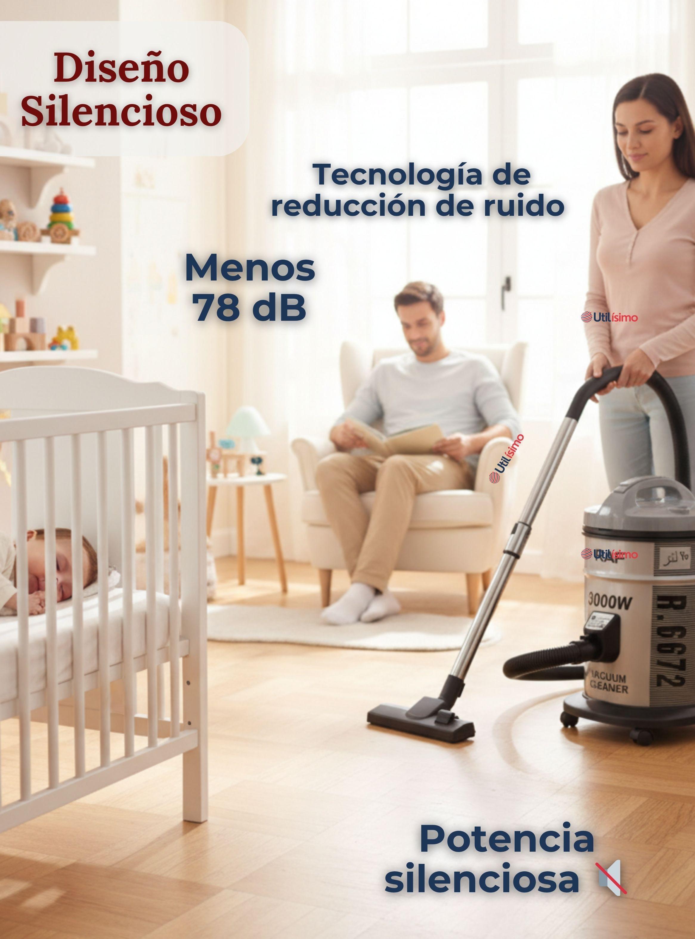 Aspiradora Vacuum Ciclónica Succión Fuerte 3000w Potencia de 25 Litros-4