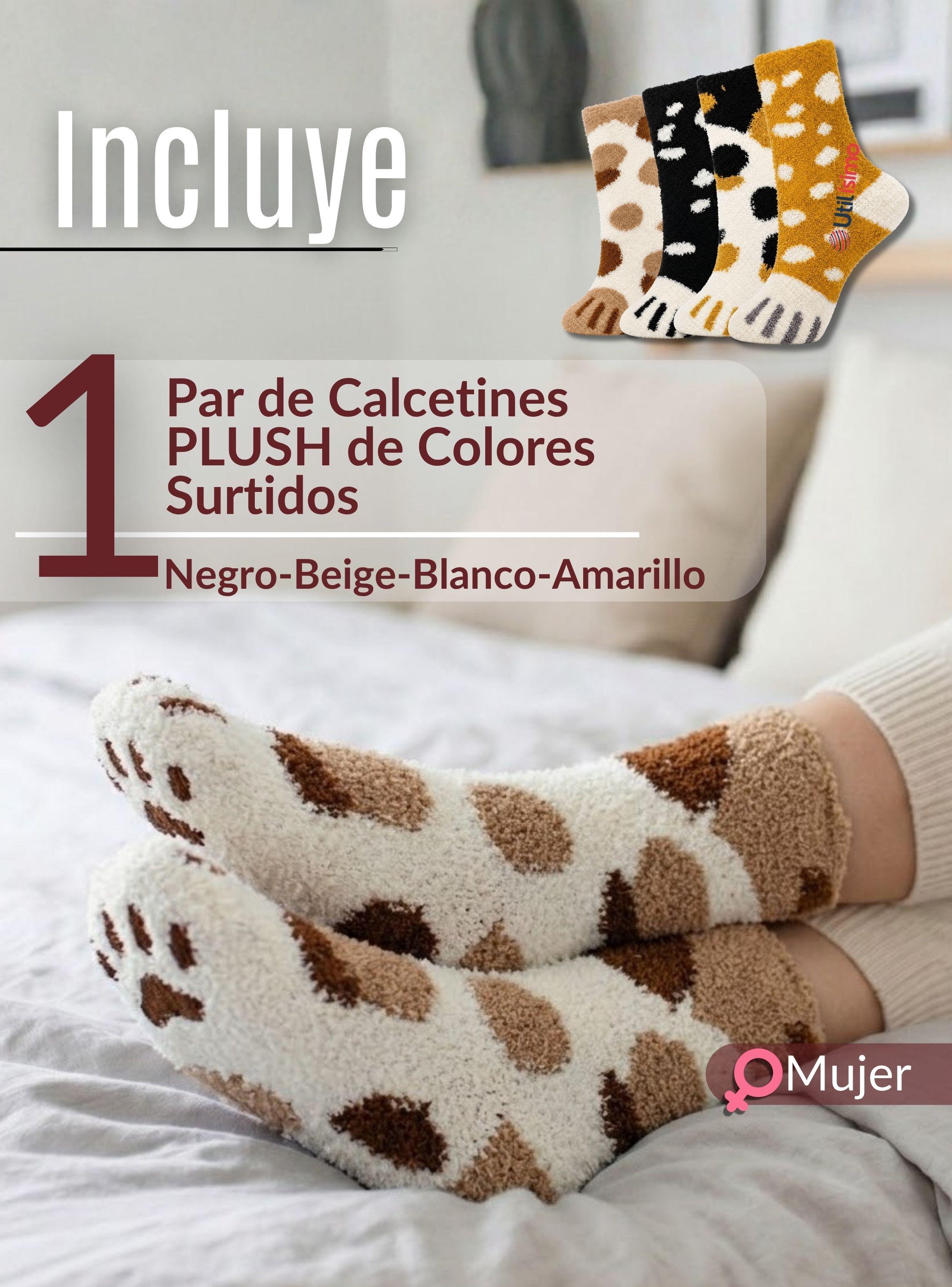Calcetines PLUSH Gatito Surtido Mujer Invierno Térmico 1 Par-2