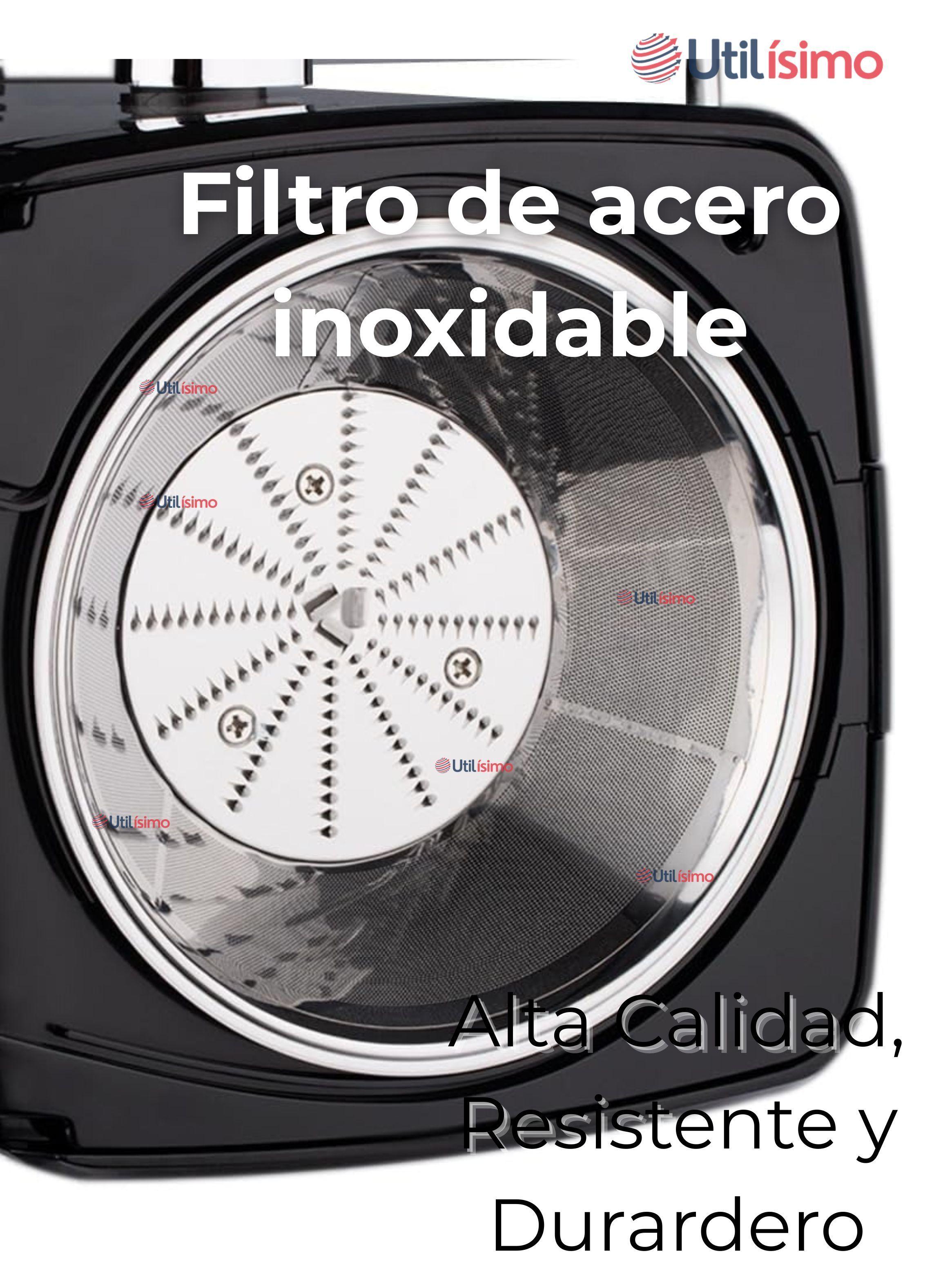 Exprimidor de Jugos Eléctrico 1000W de Potencia Extractor Frutas y Verduras-7