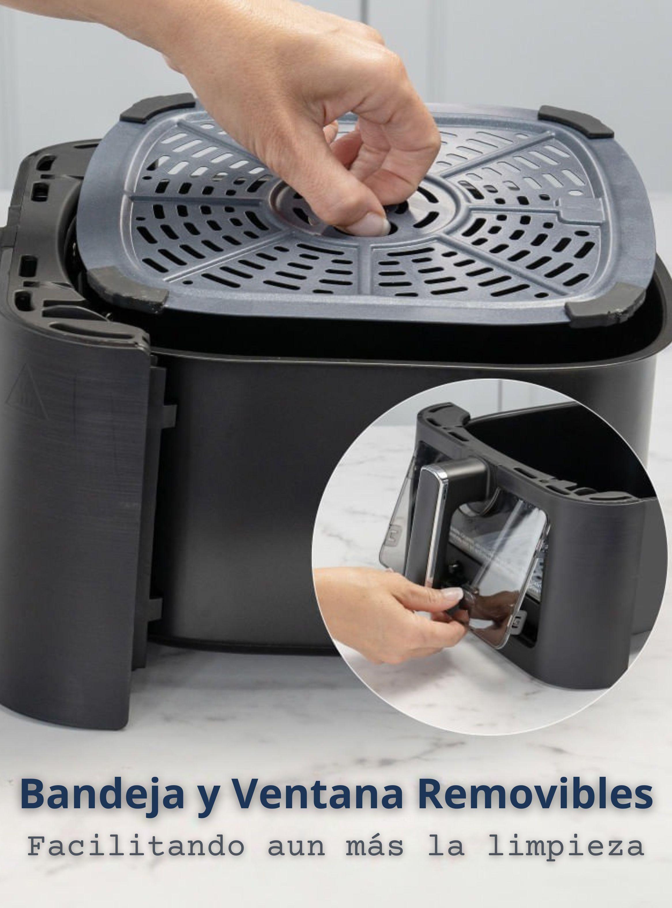 Oster® Freidora de Aire Digital,Recubrimiento DiamondForce, 6L de Capacidad,10 Programas Automáticos-4