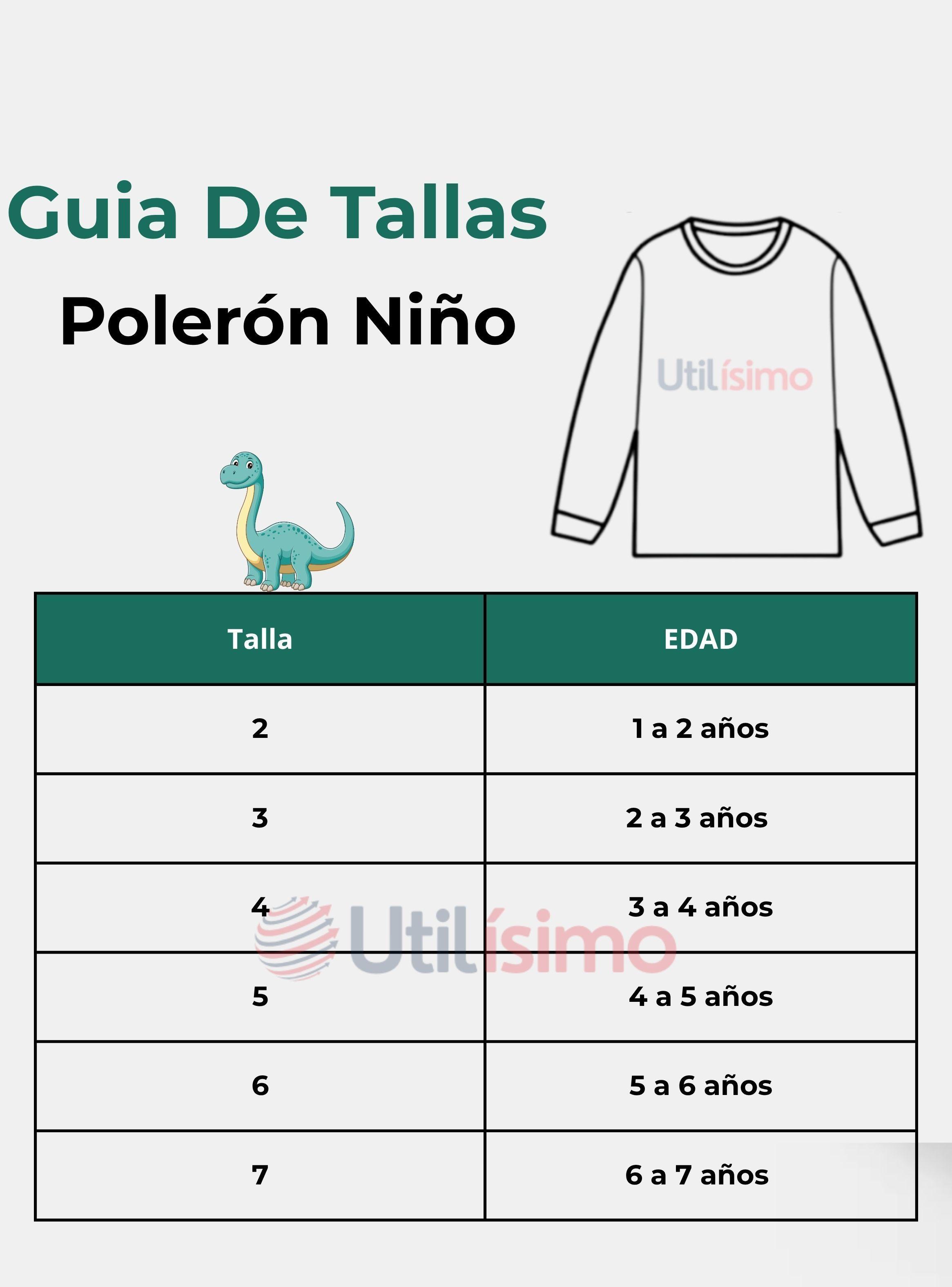 Polerón Algodón Cuello Redondo Niños Blanco Dinosaurio-2