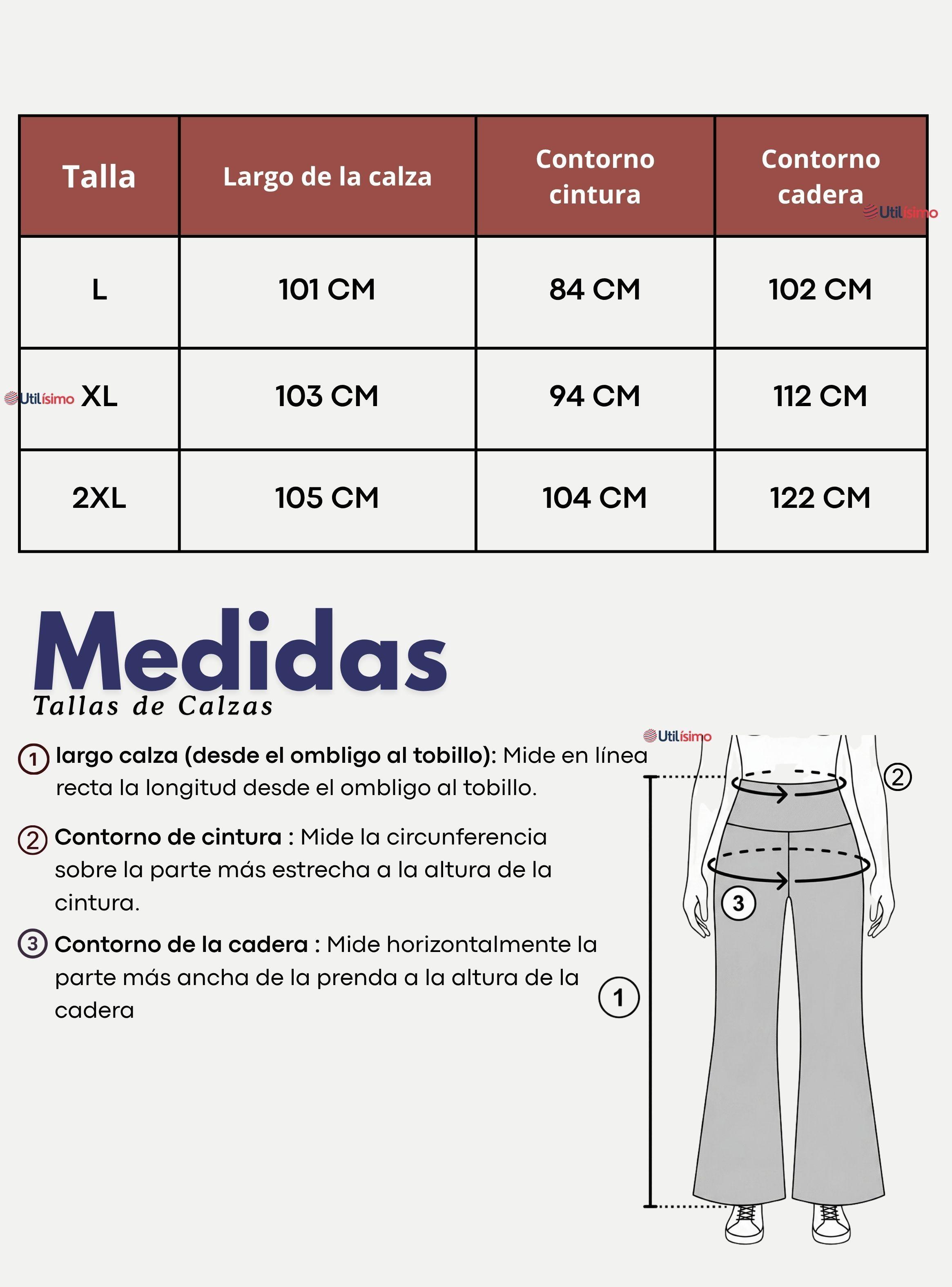 Calza Polar Con Chiporro Palazzo de Mujer Elasticada Térmica Gris Oscuro-4