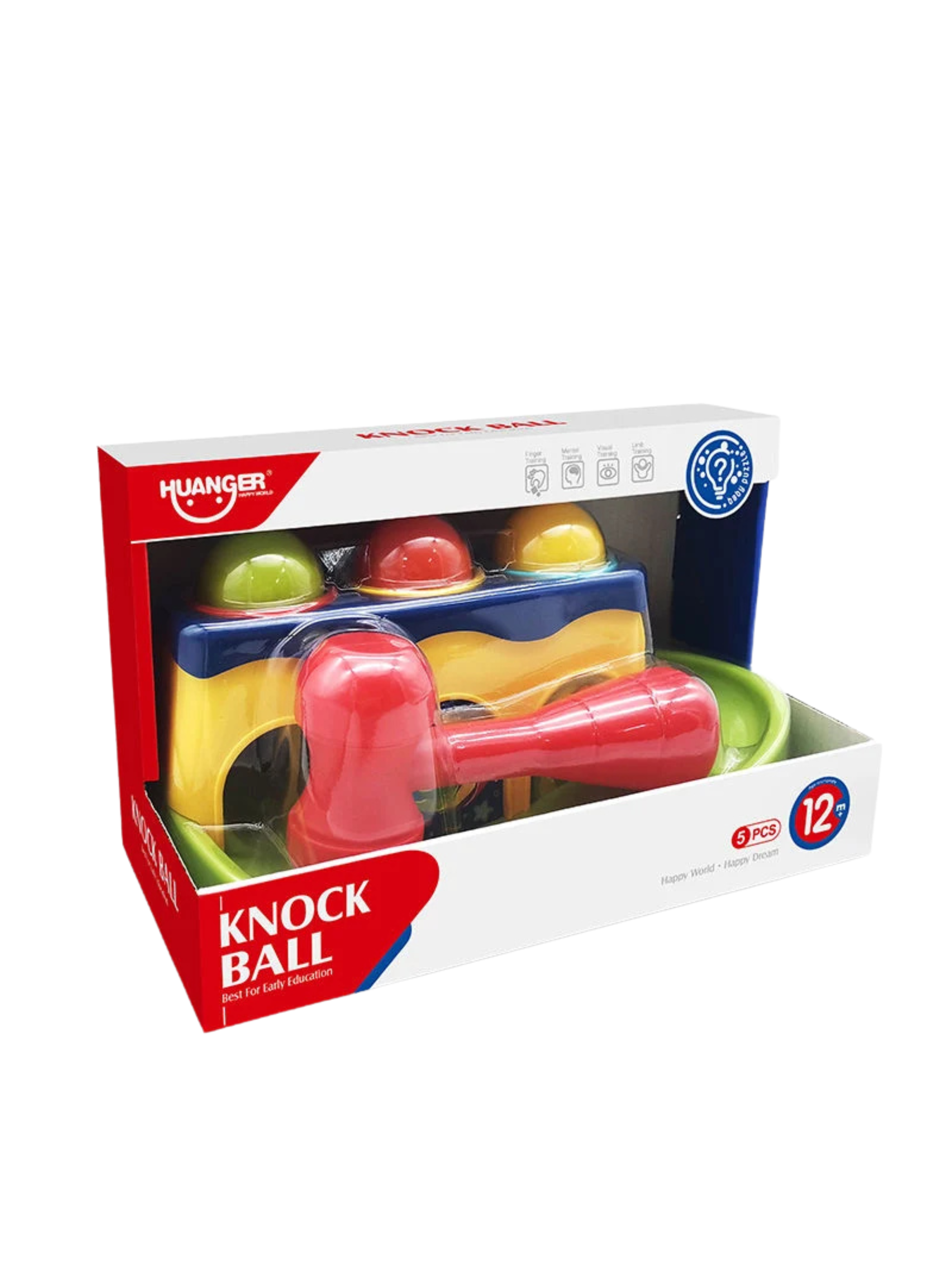 Juguete Para Bebe Tobogán Descarga Con Martillo Y 3 Pelotas Niño Niña-3