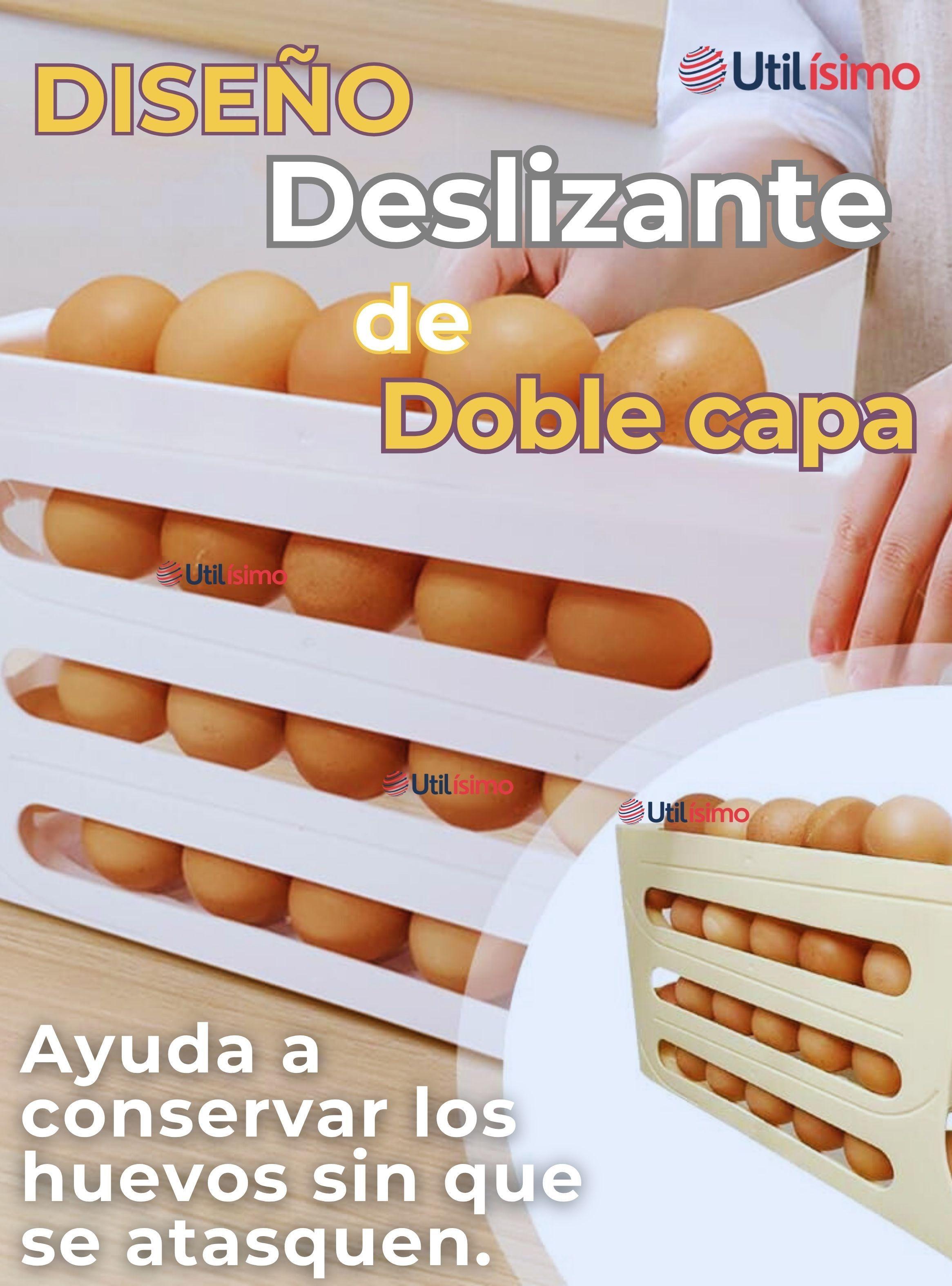 Organizador Dispensador De Huevos Cocina Huevera 4 Niveles-6