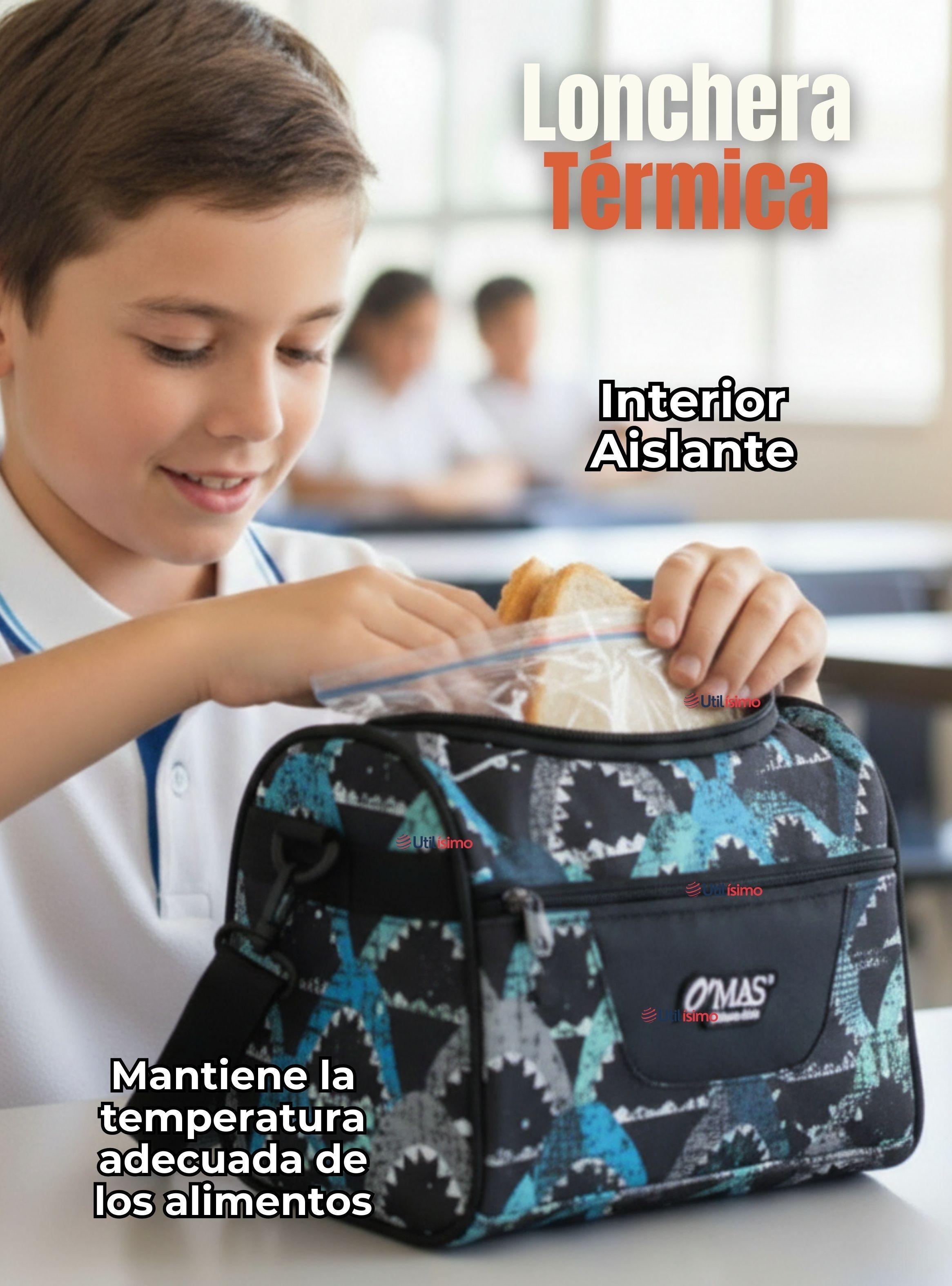 Mochila Escolar Kit Con Estuche y Lonchera 45 cm Tela Oxford Baby Shark Niño-4