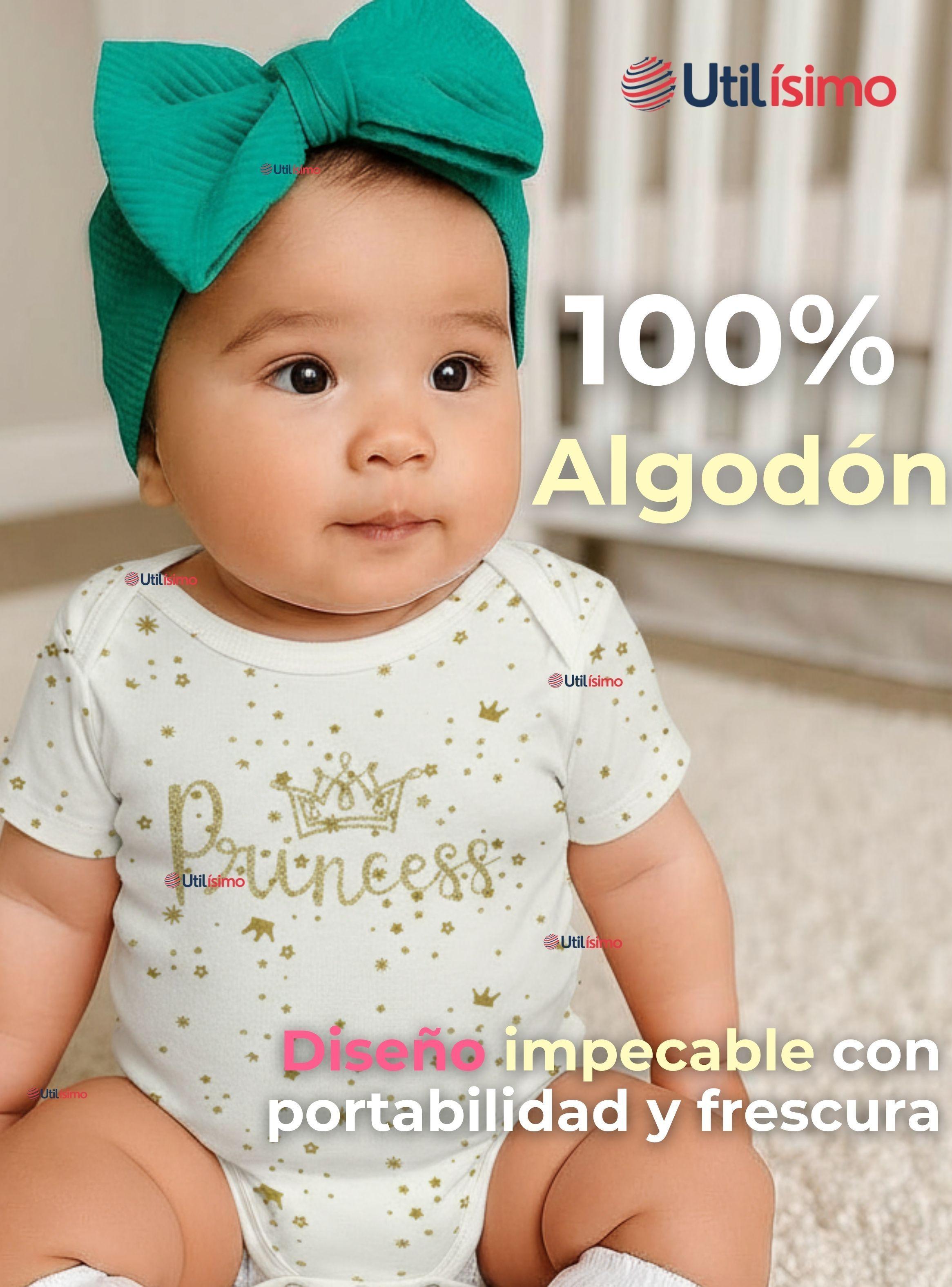 Pack 4 Bodys Niña Manga Corta Tedmimak 100% Algodón Sparkle Like a Princess-2