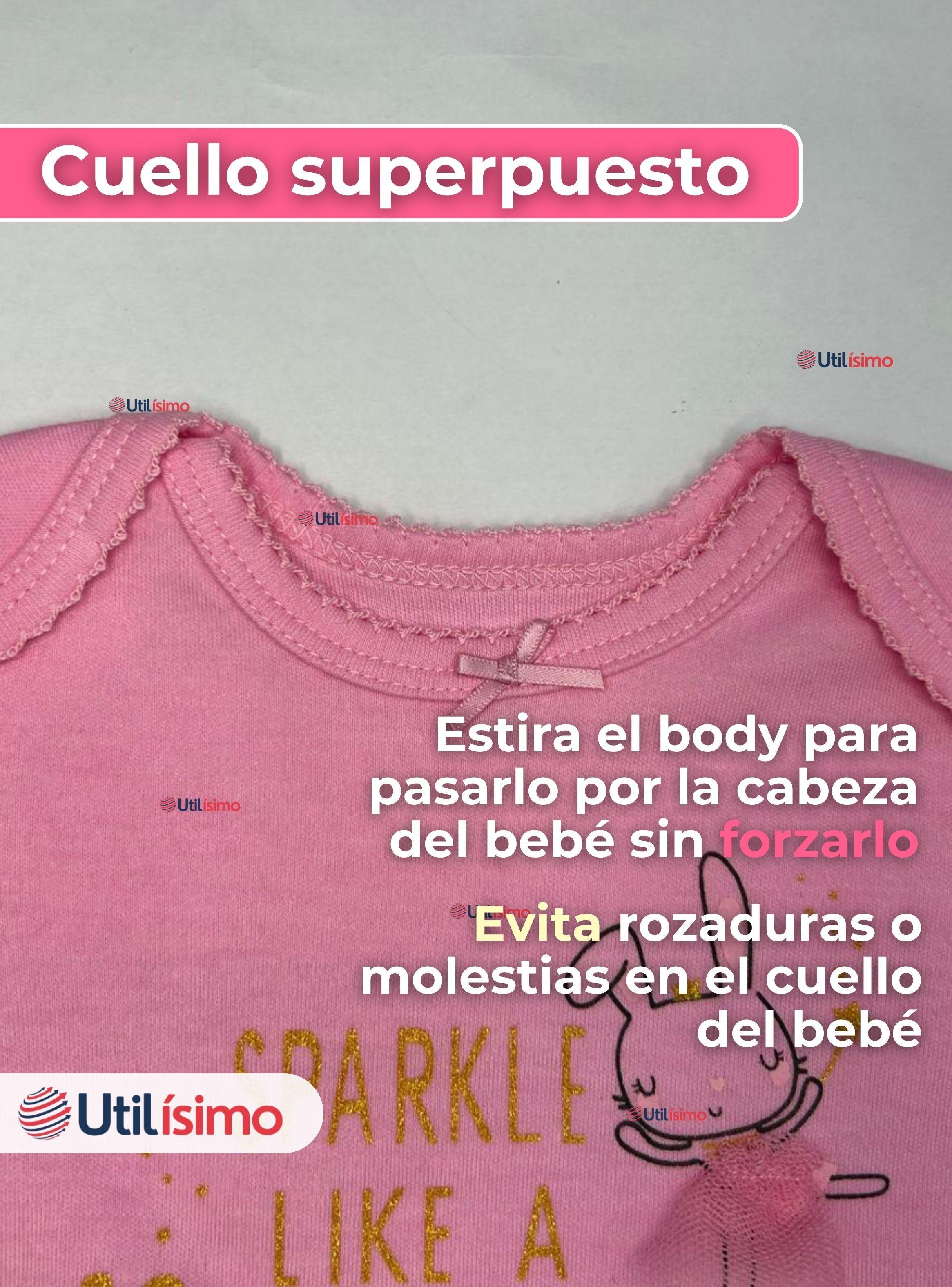 Pack 4 Bodys Niña Manga Corta Tedmimak 100% Algodón Sparkle Like a Princess-4