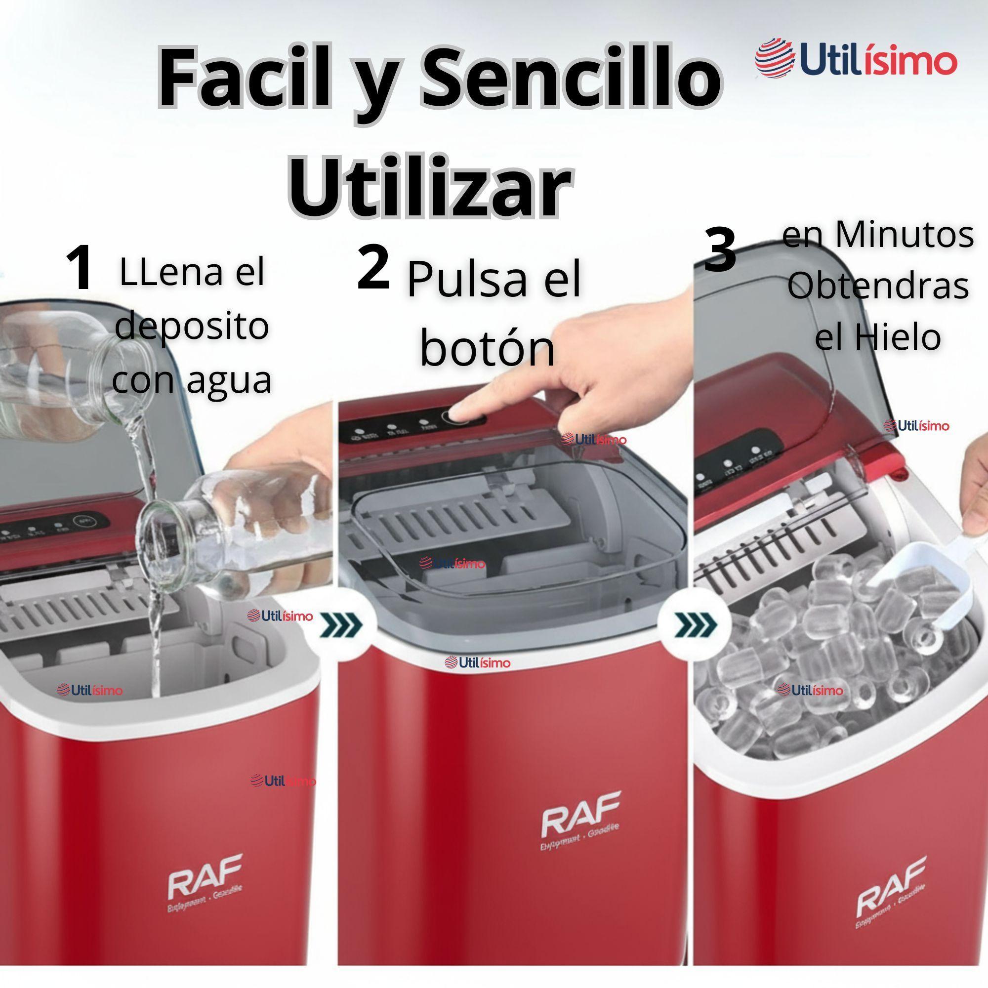 Maquina para hacer Hielo Portátil Premium Hogar -3