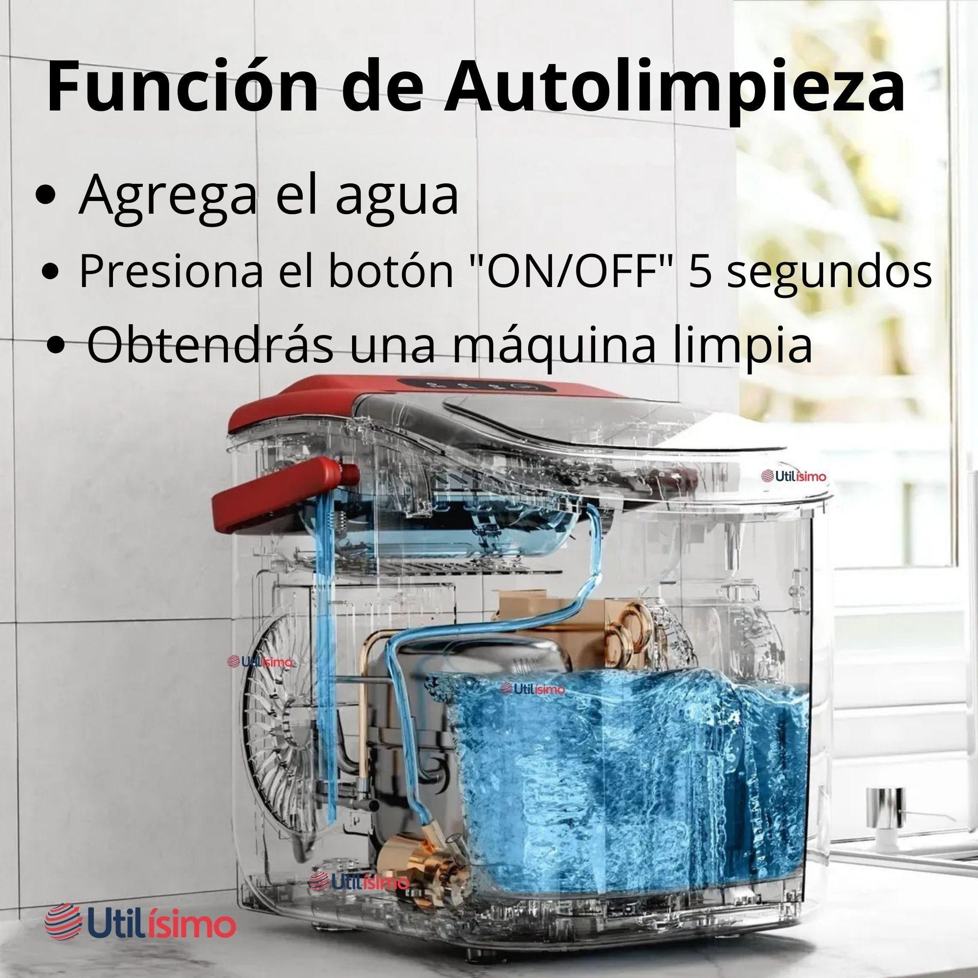 Maquina para hacer Hielo Portátil Premium Hogar -6