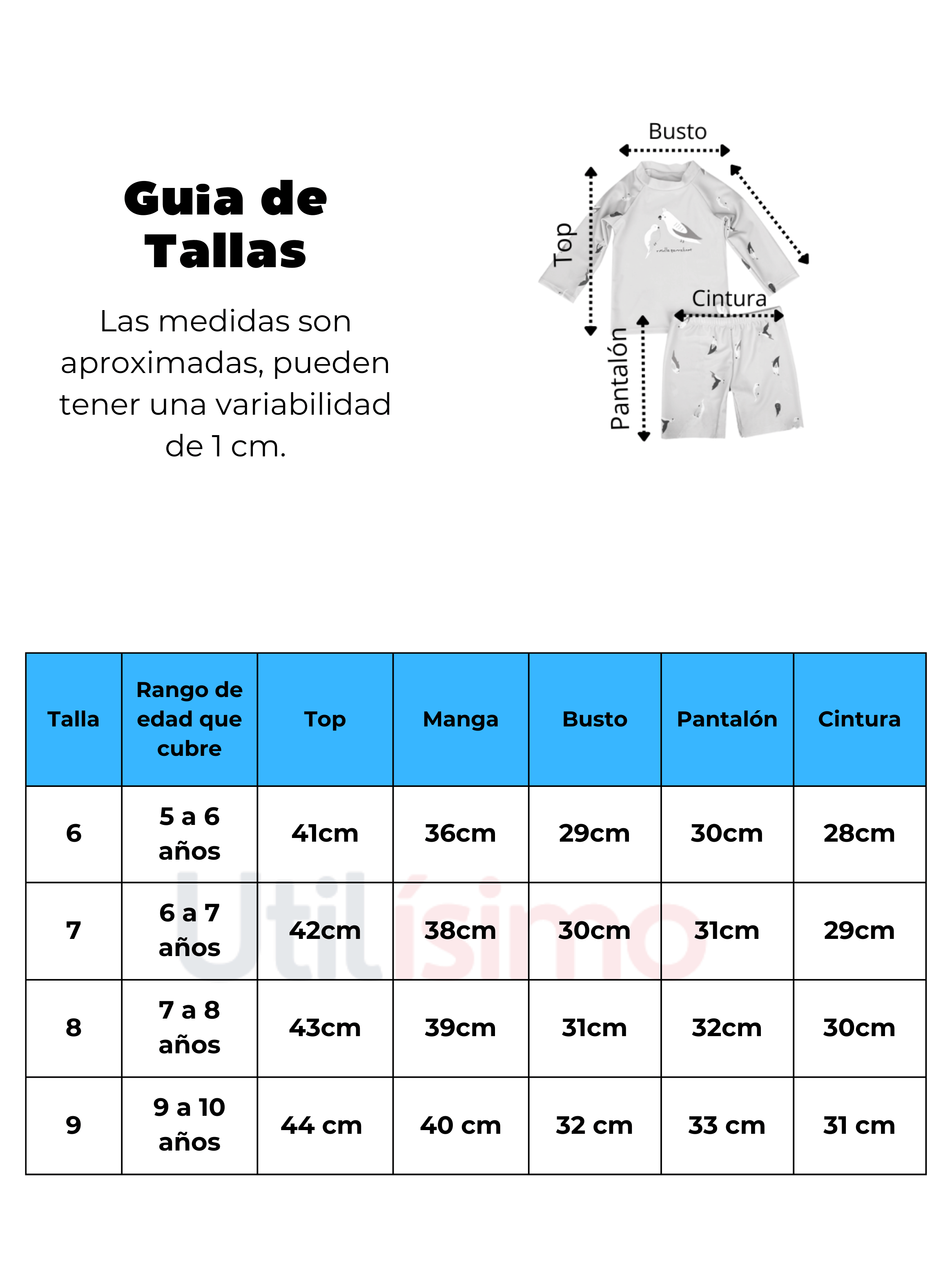 Traje De Baño Manga Larga Niño Jump Kids California Surf-2